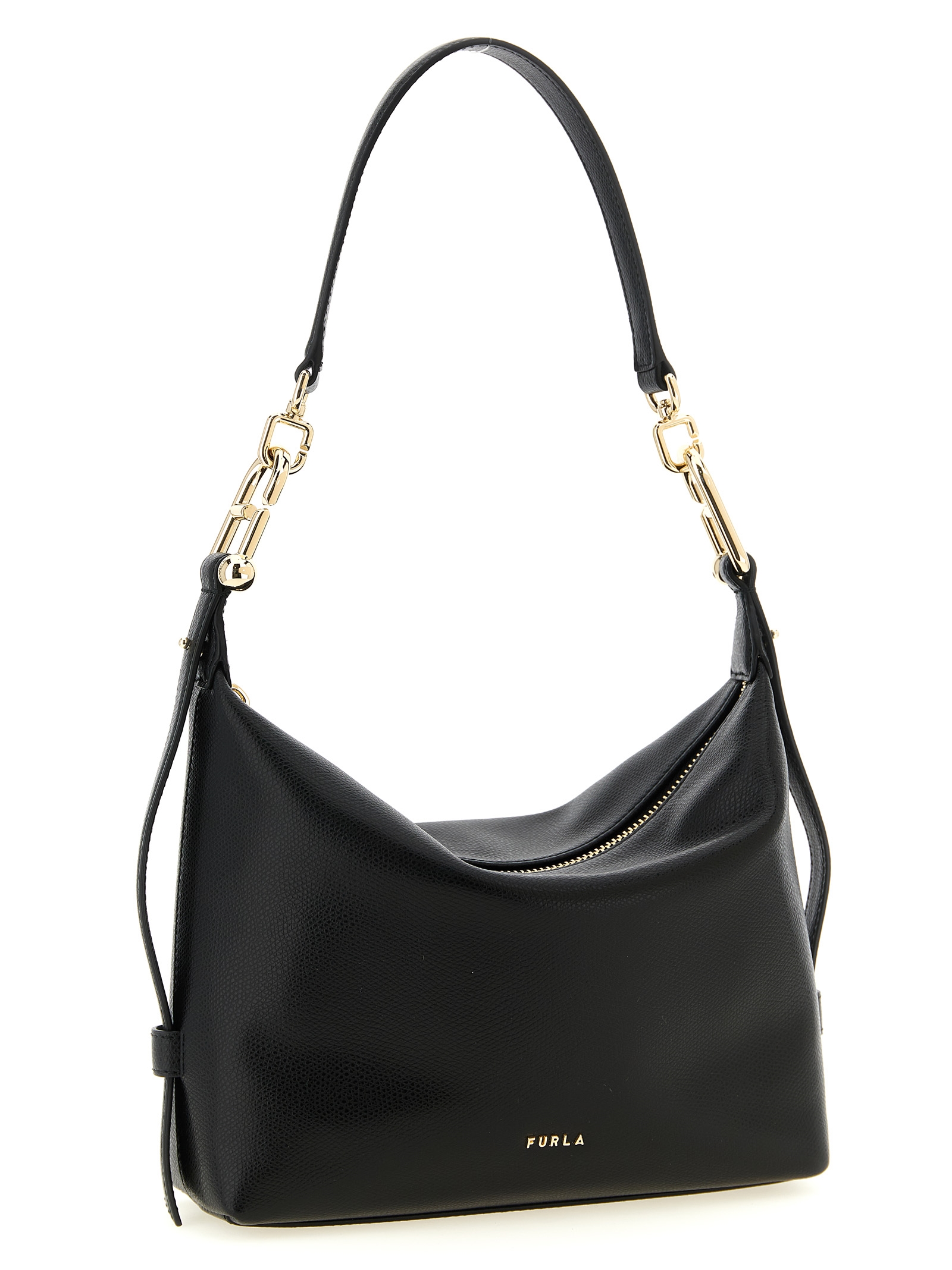 Furla Black Calfskin Shoulder Bag Furla Black Calfskin Shoulder Bag - Image 3