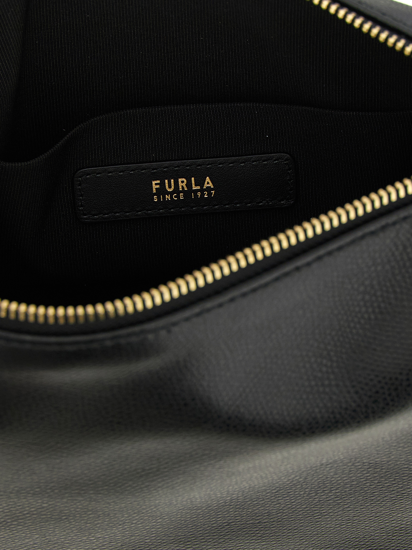 Furla Black Calfskin Shoulder Bag Furla Black Calfskin Shoulder Bag - Image 4