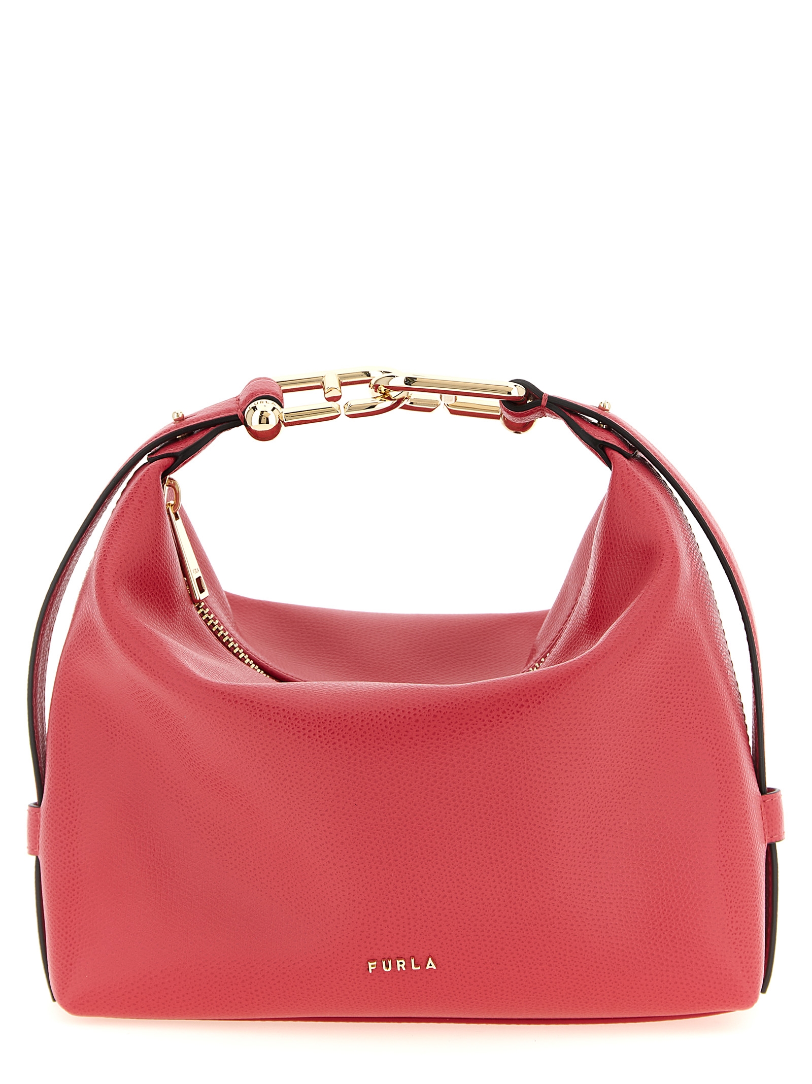Furla Fuchsia Calfskin Shoulder Bag Furla Fuchsia Calfskin Shoulder Bag