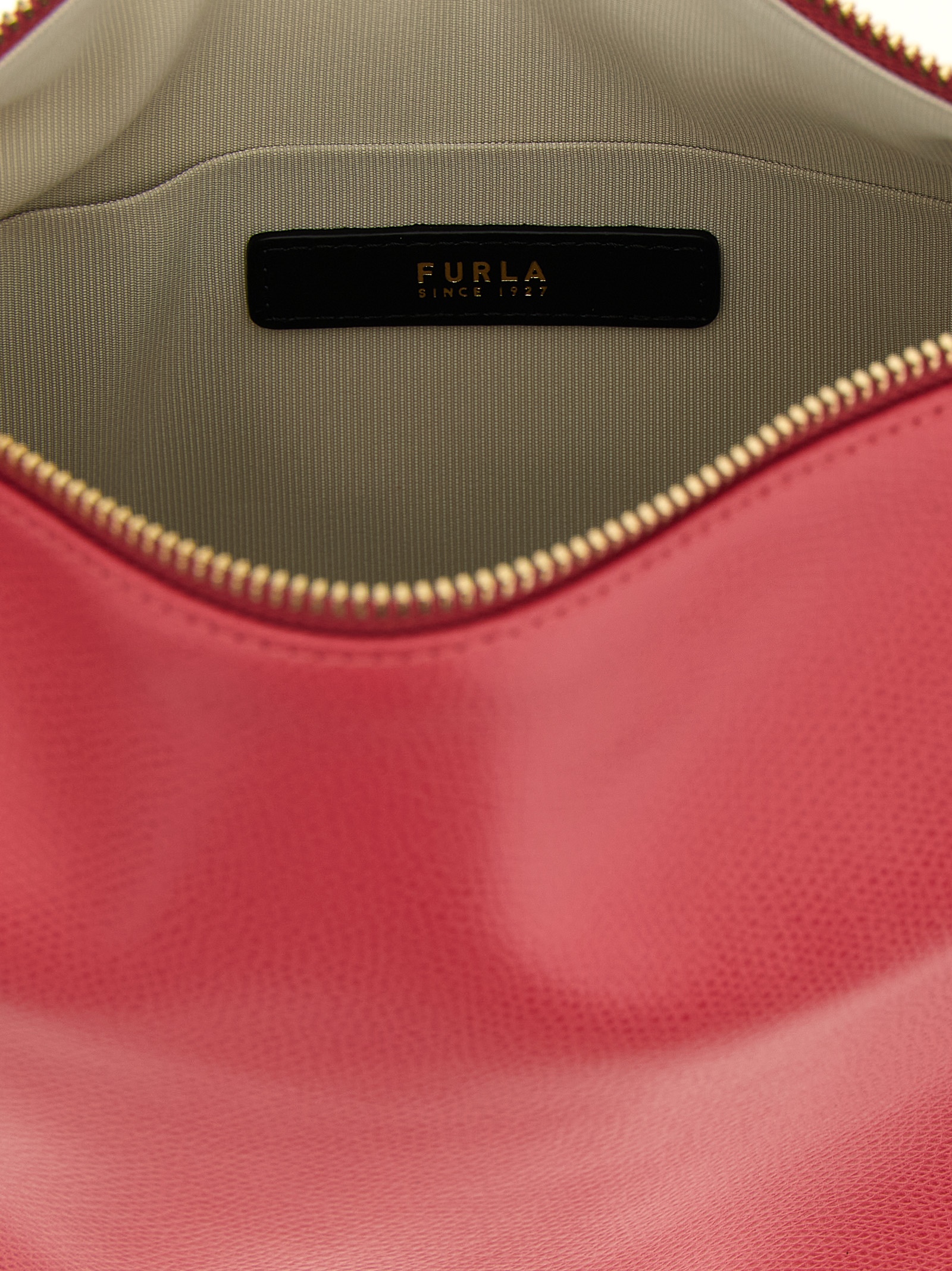 Furla Fuchsia Calfskin Shoulder Bag Furla Fuchsia Calfskin Shoulder Bag - Image 4
