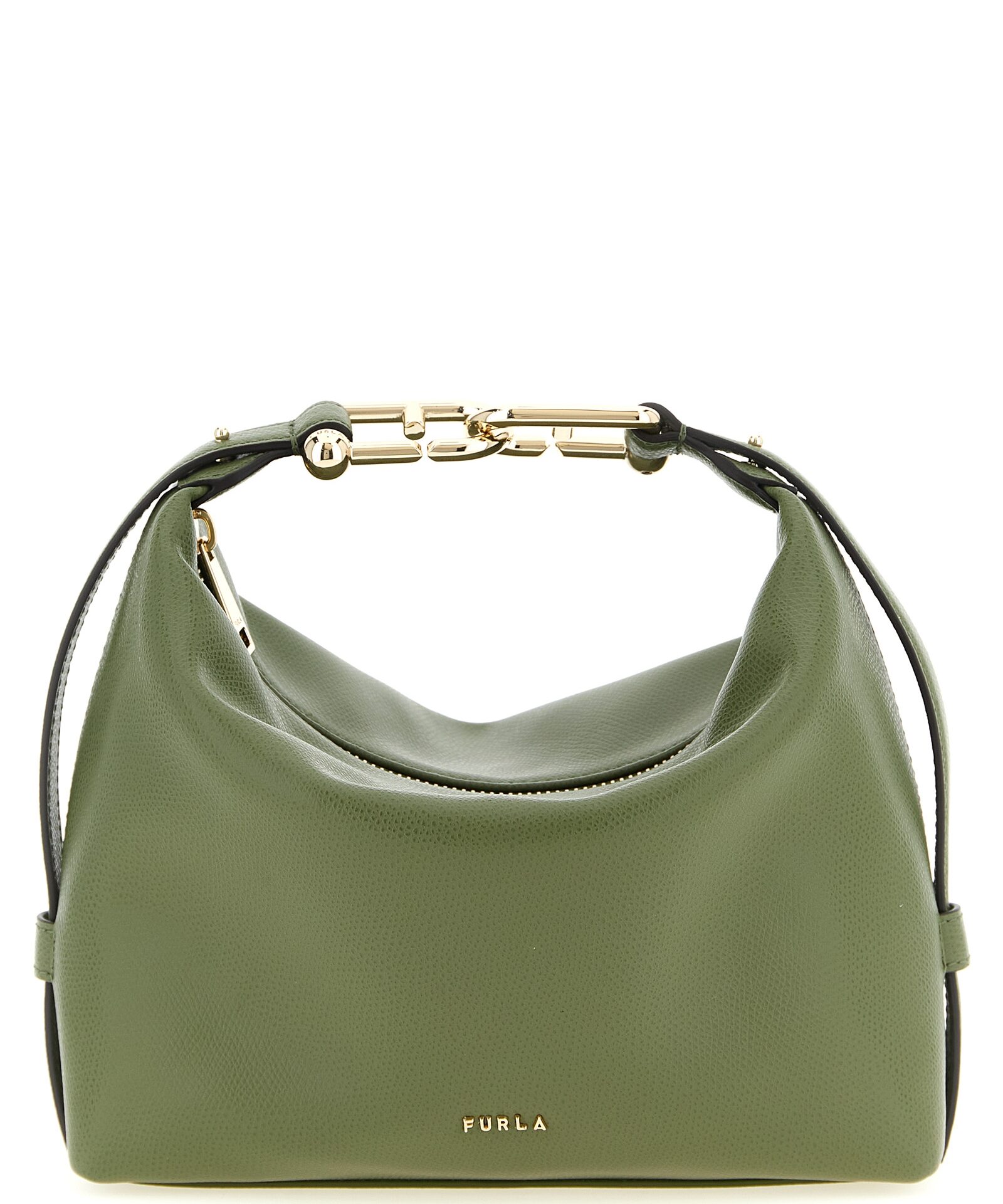 Furla Bicolor Calfskin Shoulder Bag