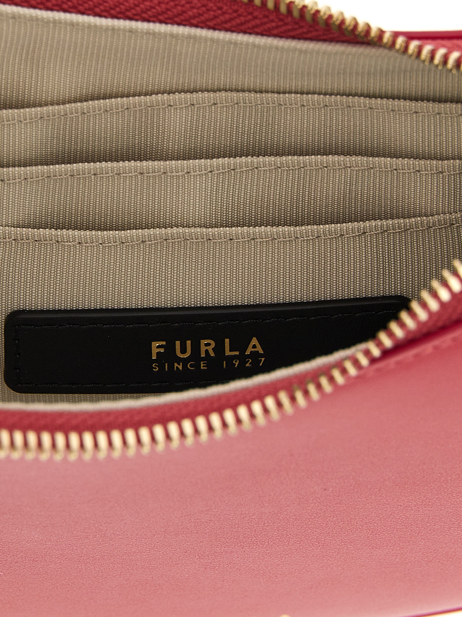 Furla Fuchsia Calfskin Shoulder Bag Furla Fuchsia Calfskin Shoulder Bag - Image 4