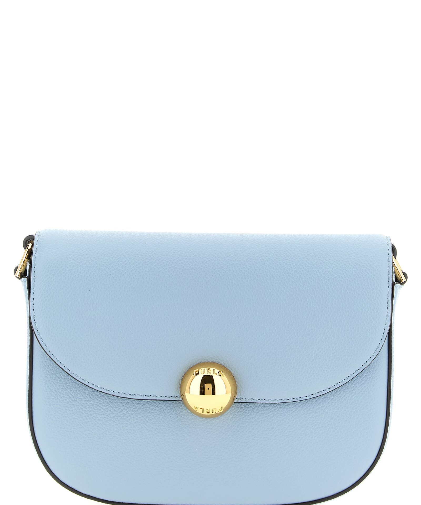 Furla Blue Calfskin Crossbody Bag