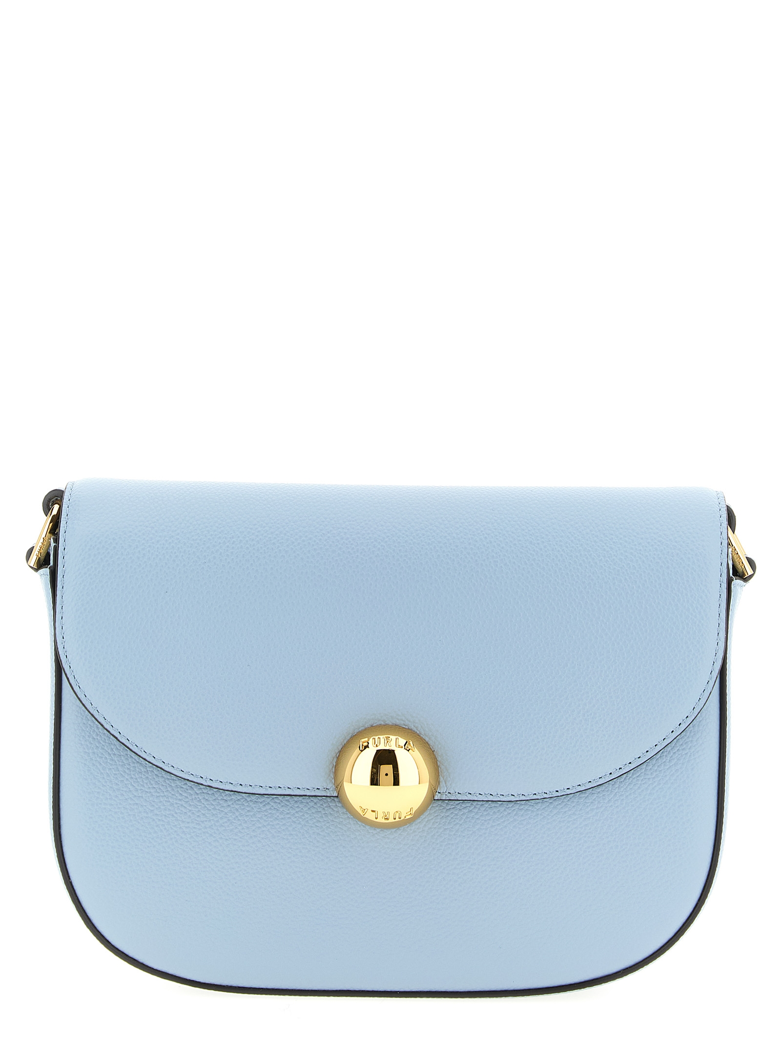 Furla Blue Calfskin Crossbody Bag Furla Blue Calfskin Crossbody Bag