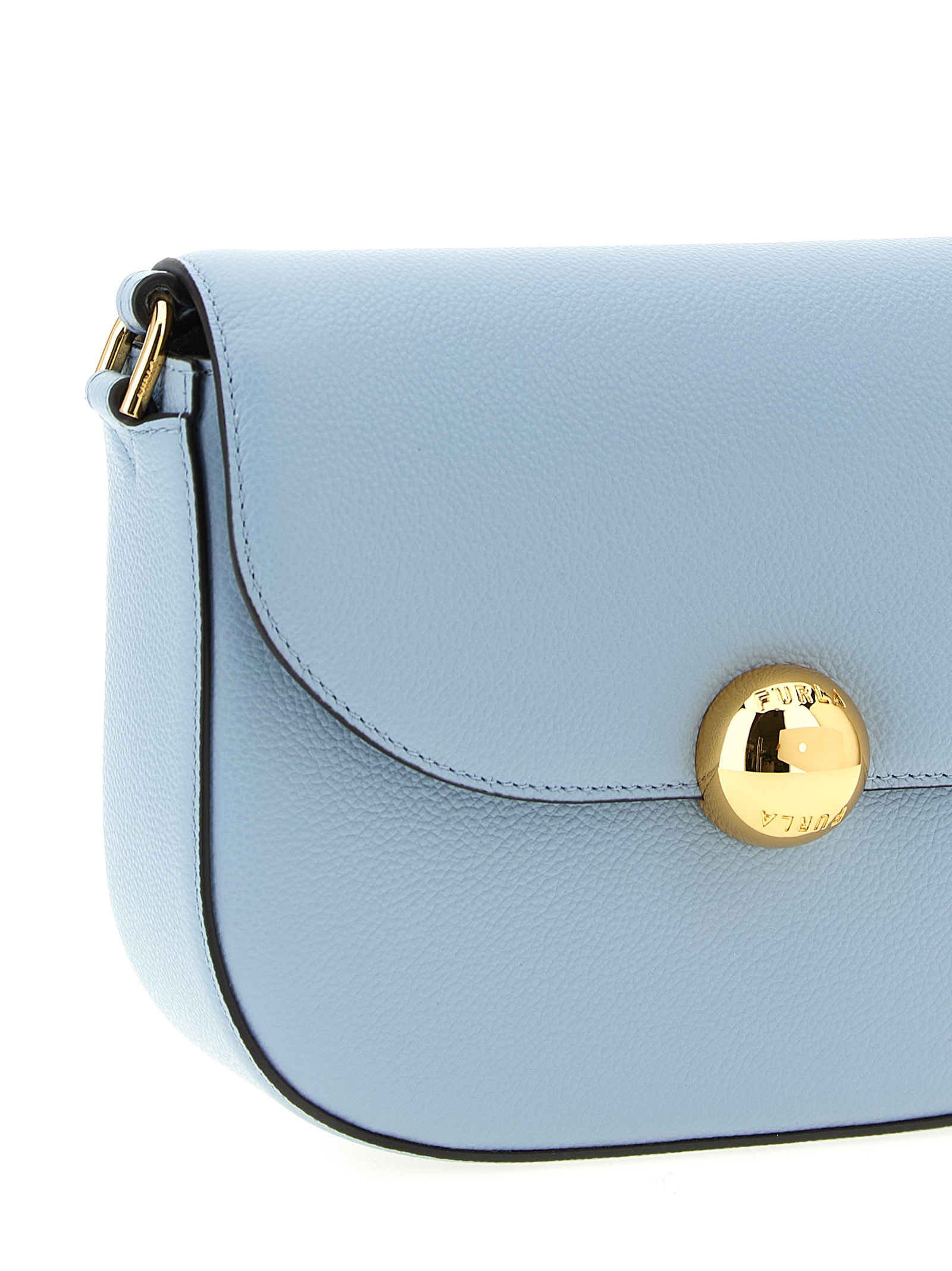 Furla Blue Calfskin Crossbody Bag Furla Blue Calfskin Crossbody Bag - Image 3
