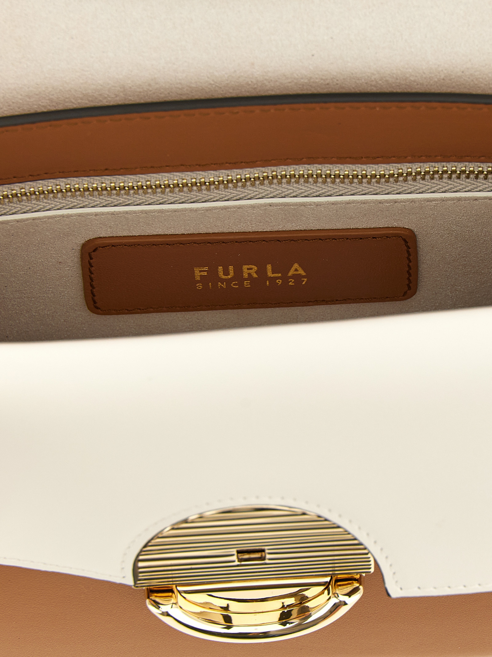 Furla Multicolor Lamb Leather Crossbody Bag Furla Multicolor Lamb Leather Crossbody Bag - Image 4