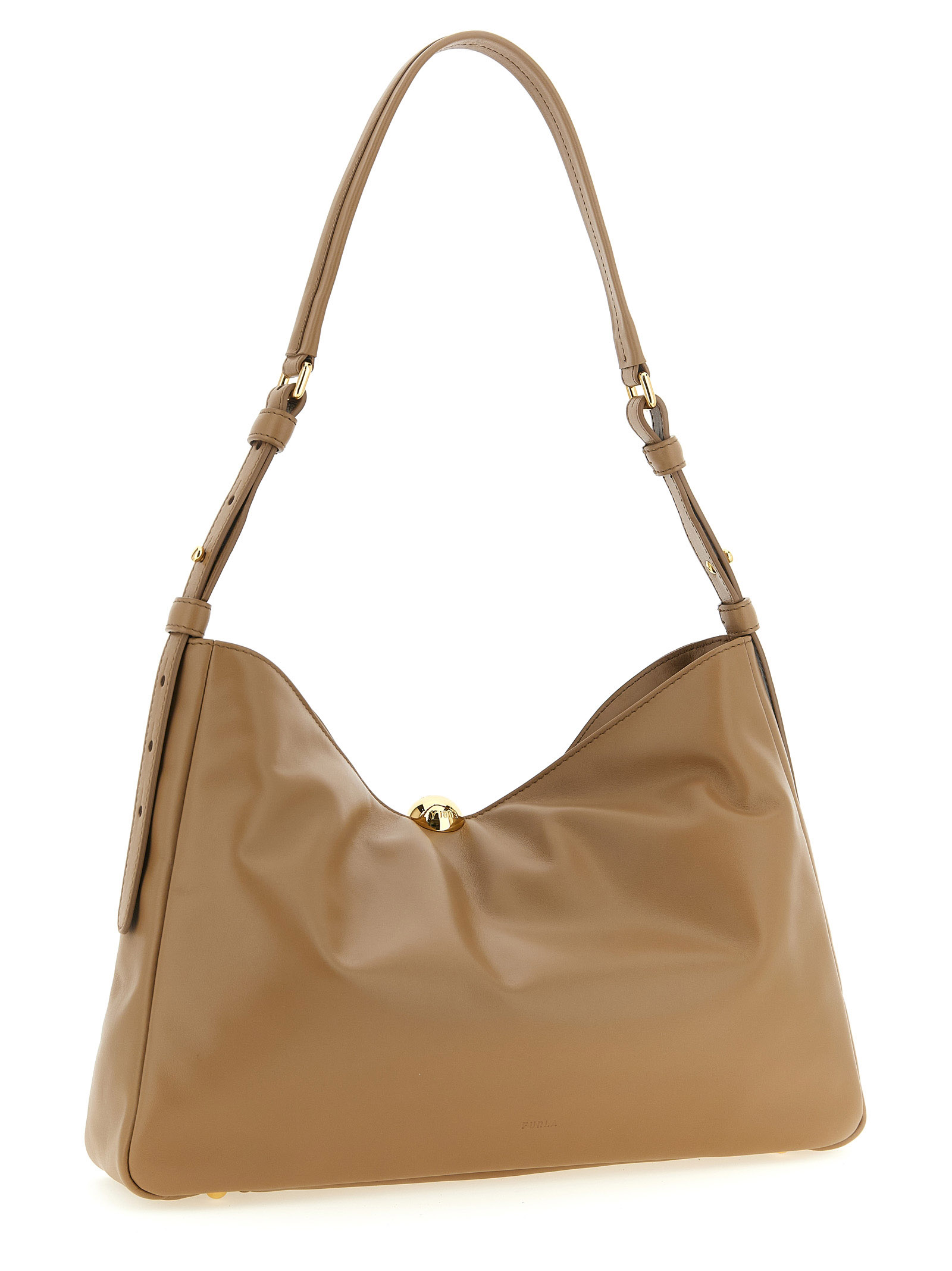Furla Beige Calfskin Shoulder Bag Furla Beige Calfskin Shoulder Bag - Image 2