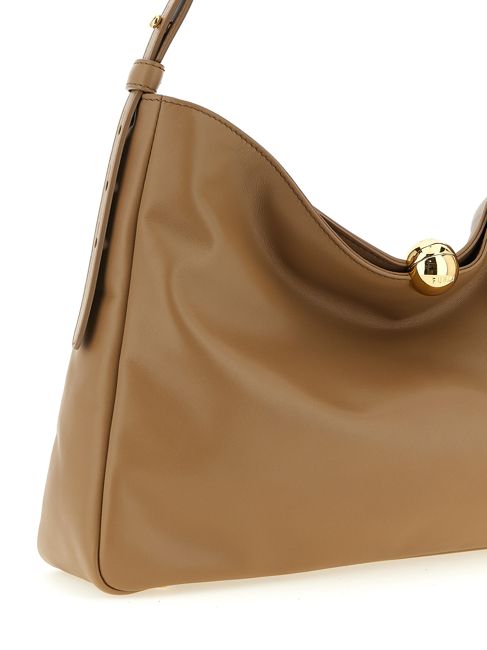 Furla Beige Calfskin Shoulder Bag Furla Beige Calfskin Shoulder Bag - Image 3