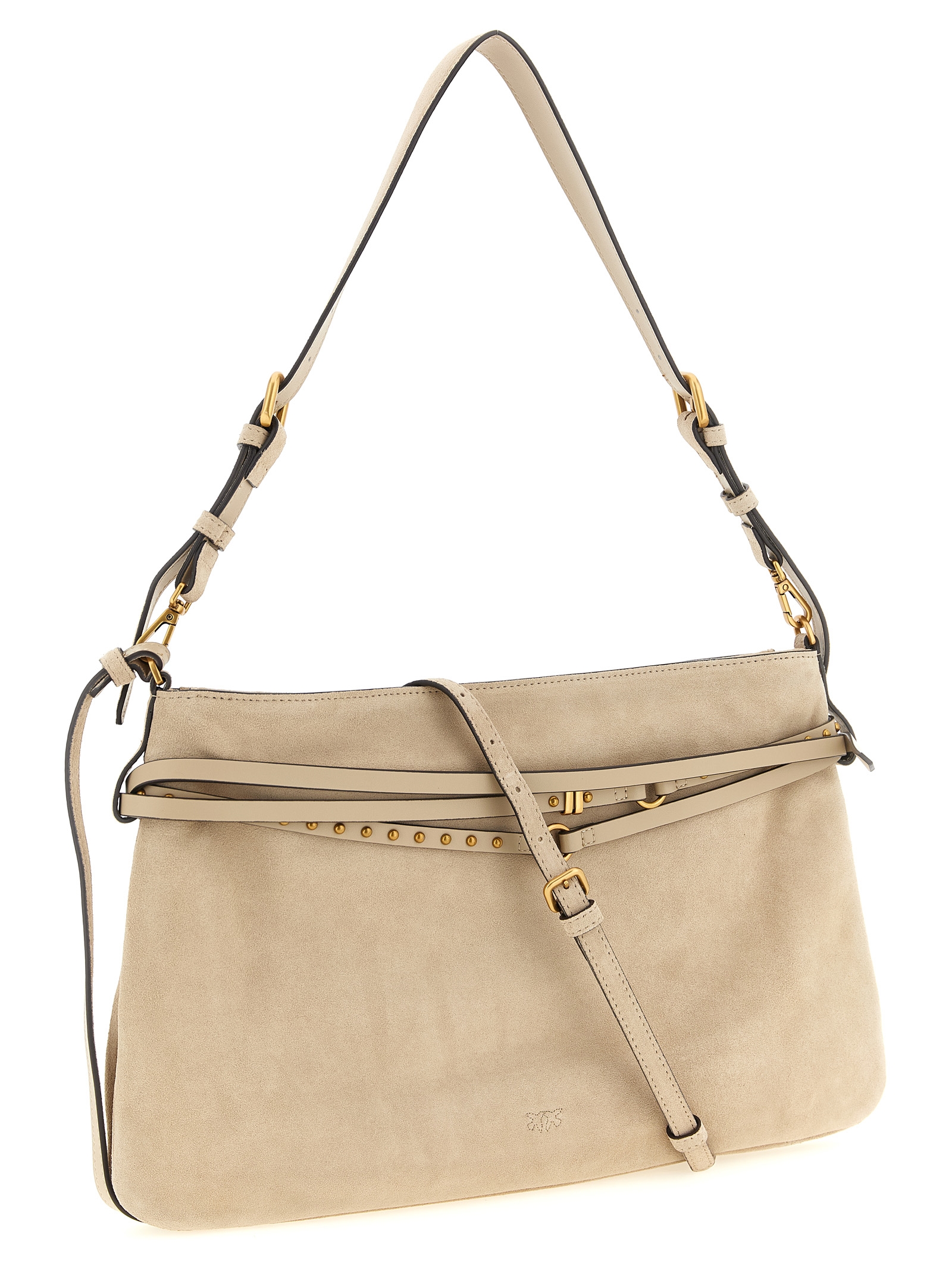 PINKO Beige Cowhide Shoulder Bag PINKO Beige Cowhide Shoulder Bag - Image 2