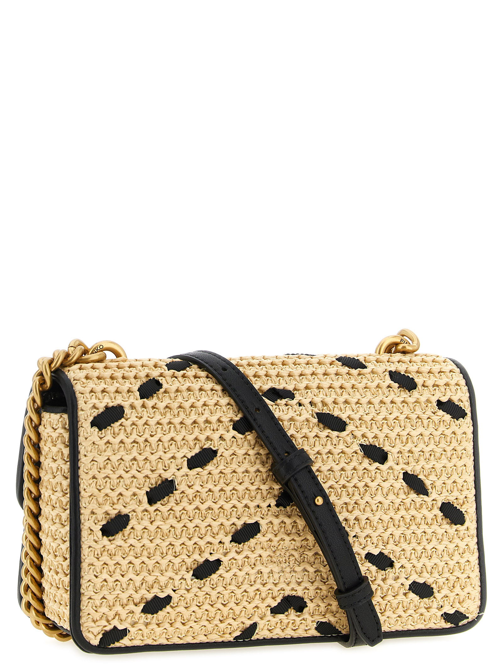 PINKO Beige Cowhide Crossbody Bag PINKO Beige Cowhide Crossbody Bag - Image 2