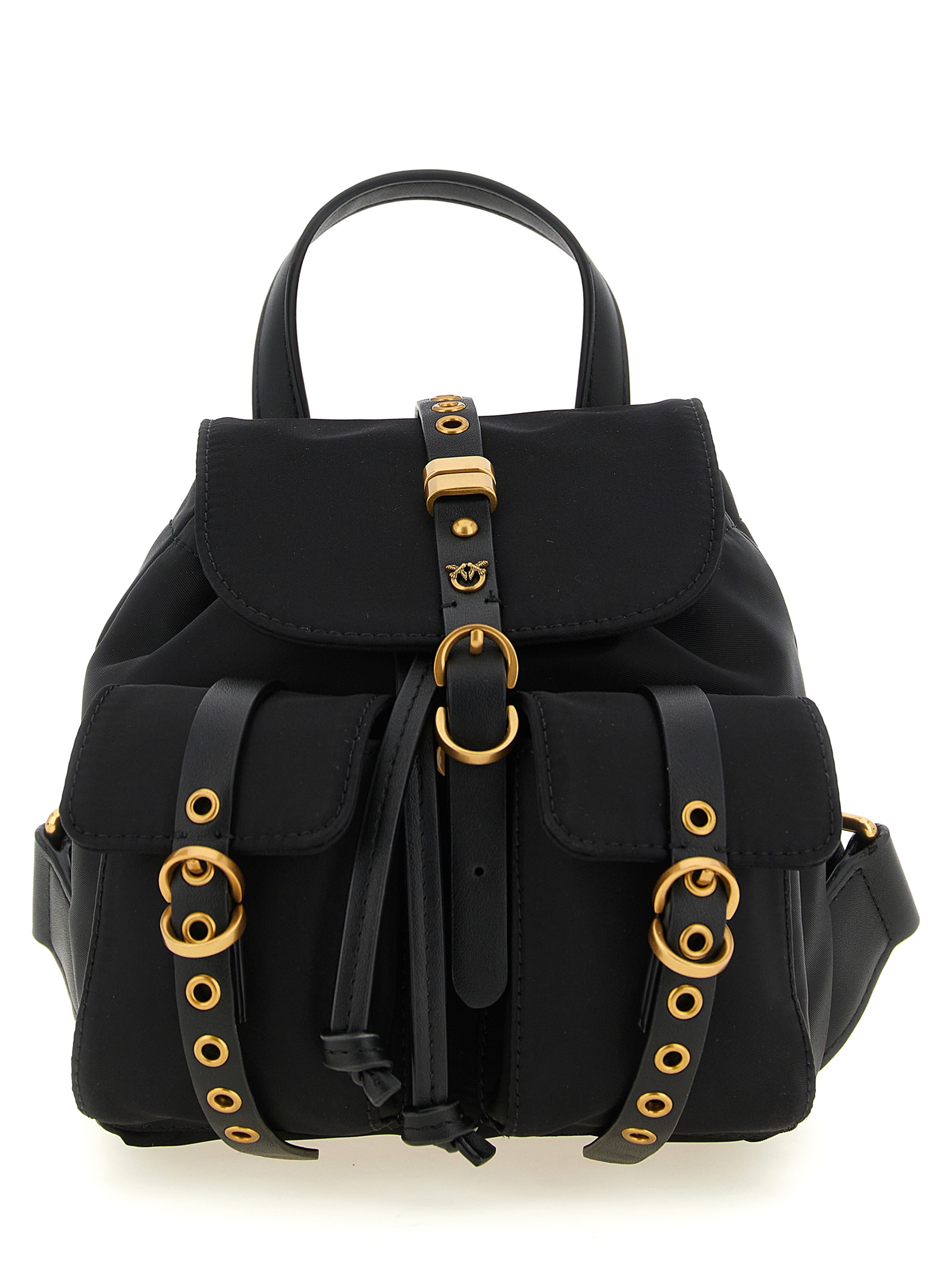PINKO Black Polyamide Backpack PINKO Black Polyamide Backpack