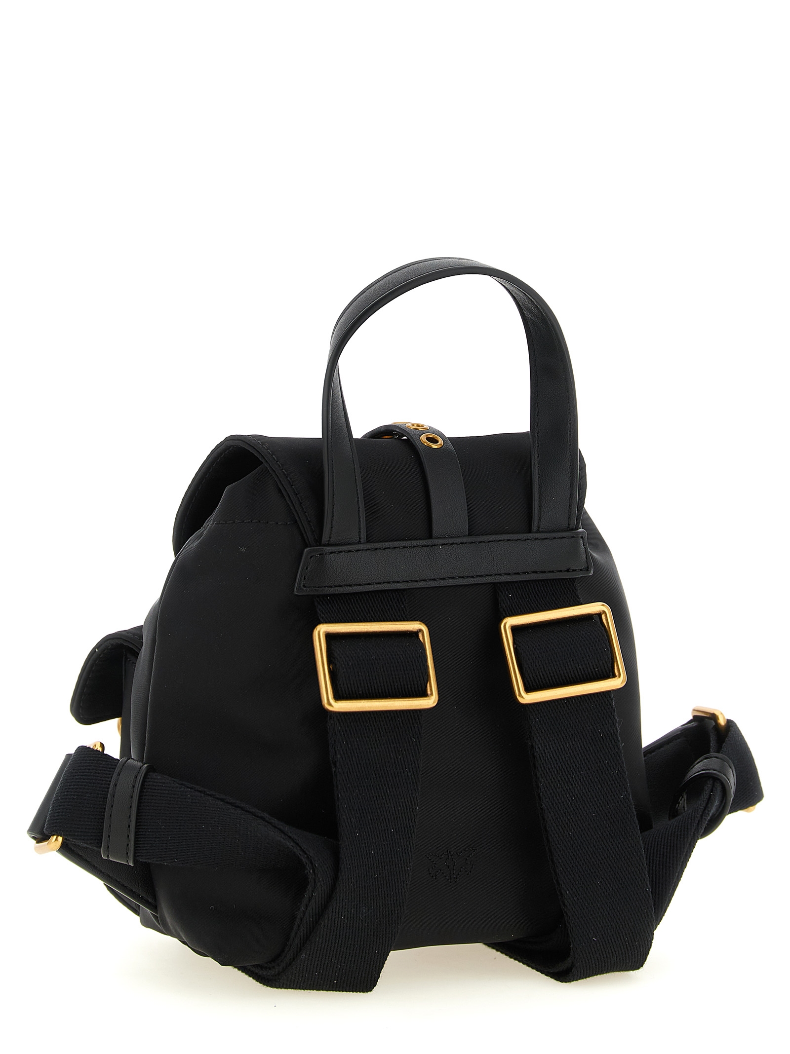 PINKO Black Polyamide Backpack PINKO Black Polyamide Backpack - Image 2