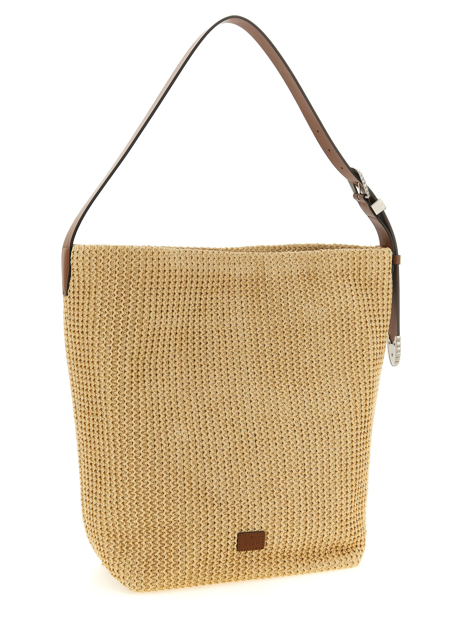 PINKO Beige Cowhide Shoulder Bag PINKO Beige Cowhide Shoulder Bag - Image 2
