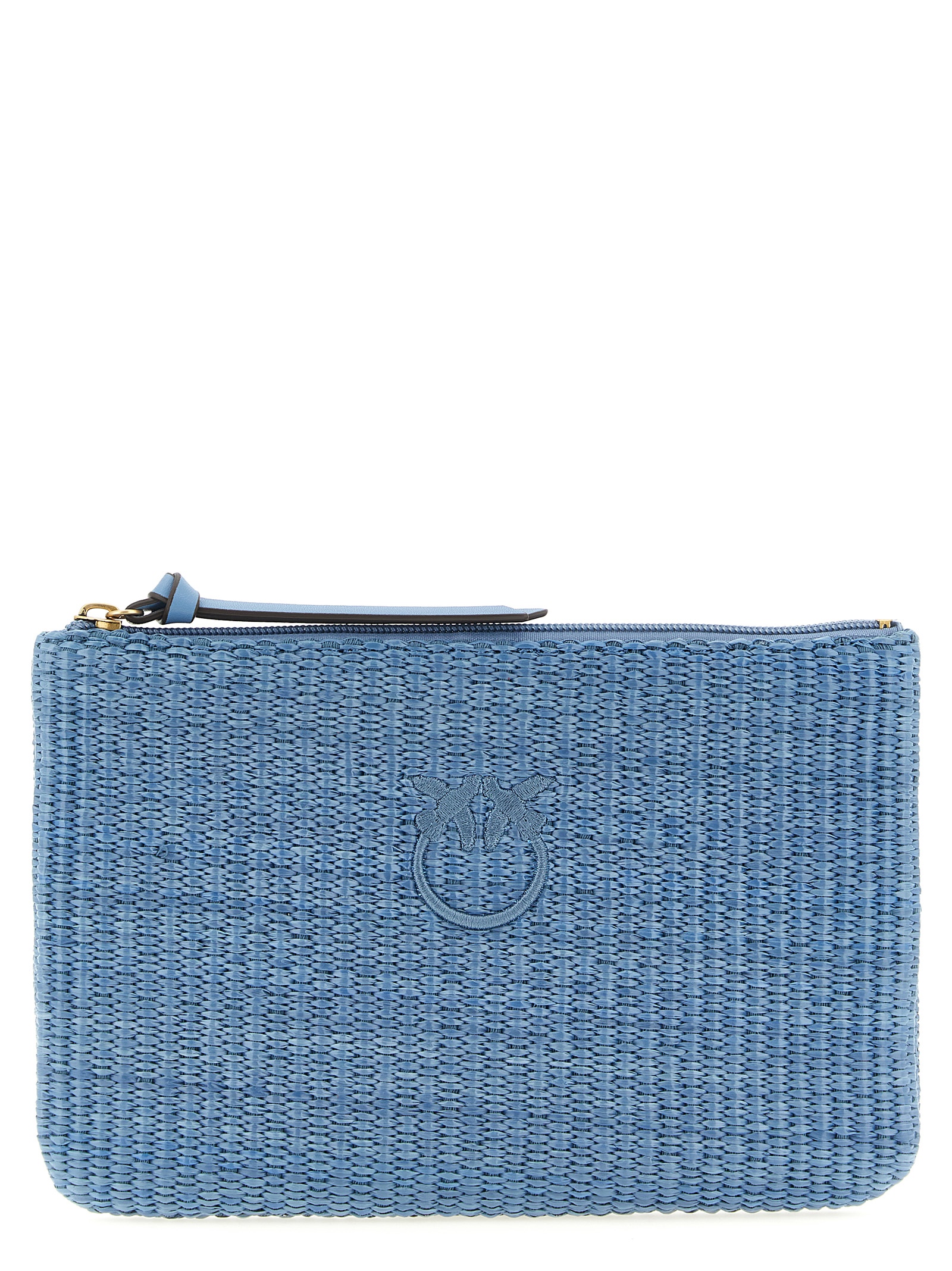 PINKO Blue Polypropylene Clutch Bag PINKO Blue Polypropylene Clutch Bag