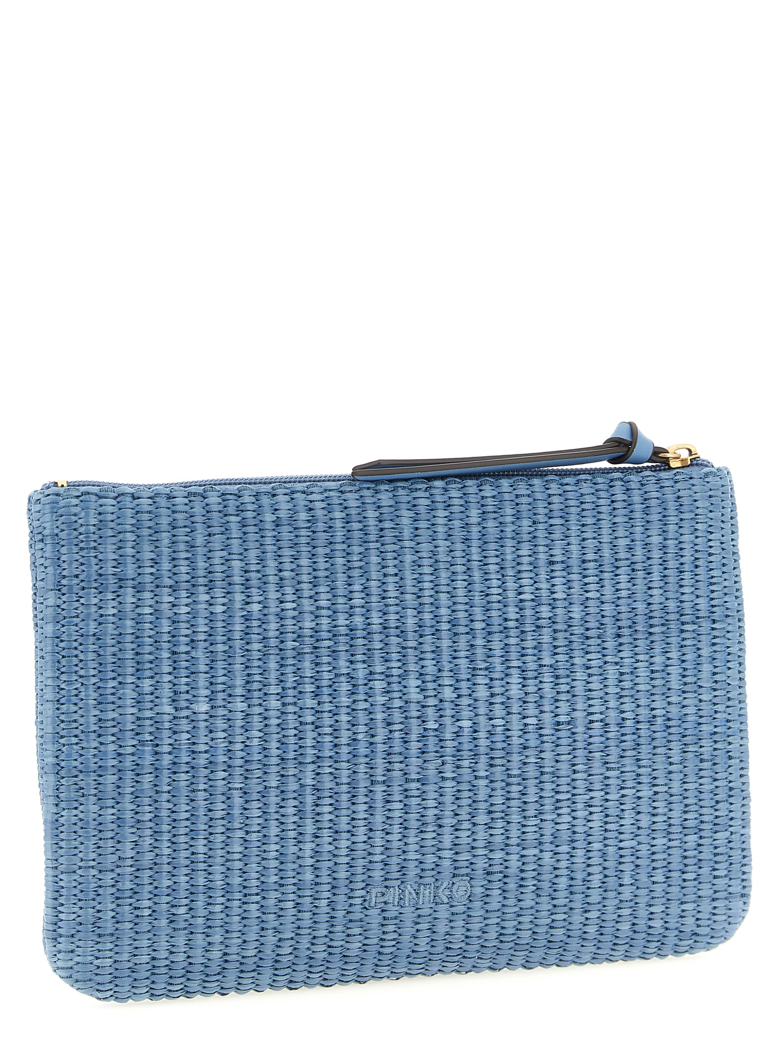 PINKO Blue Polypropylene Clutch Bag PINKO Blue Polypropylene Clutch Bag - Image 2