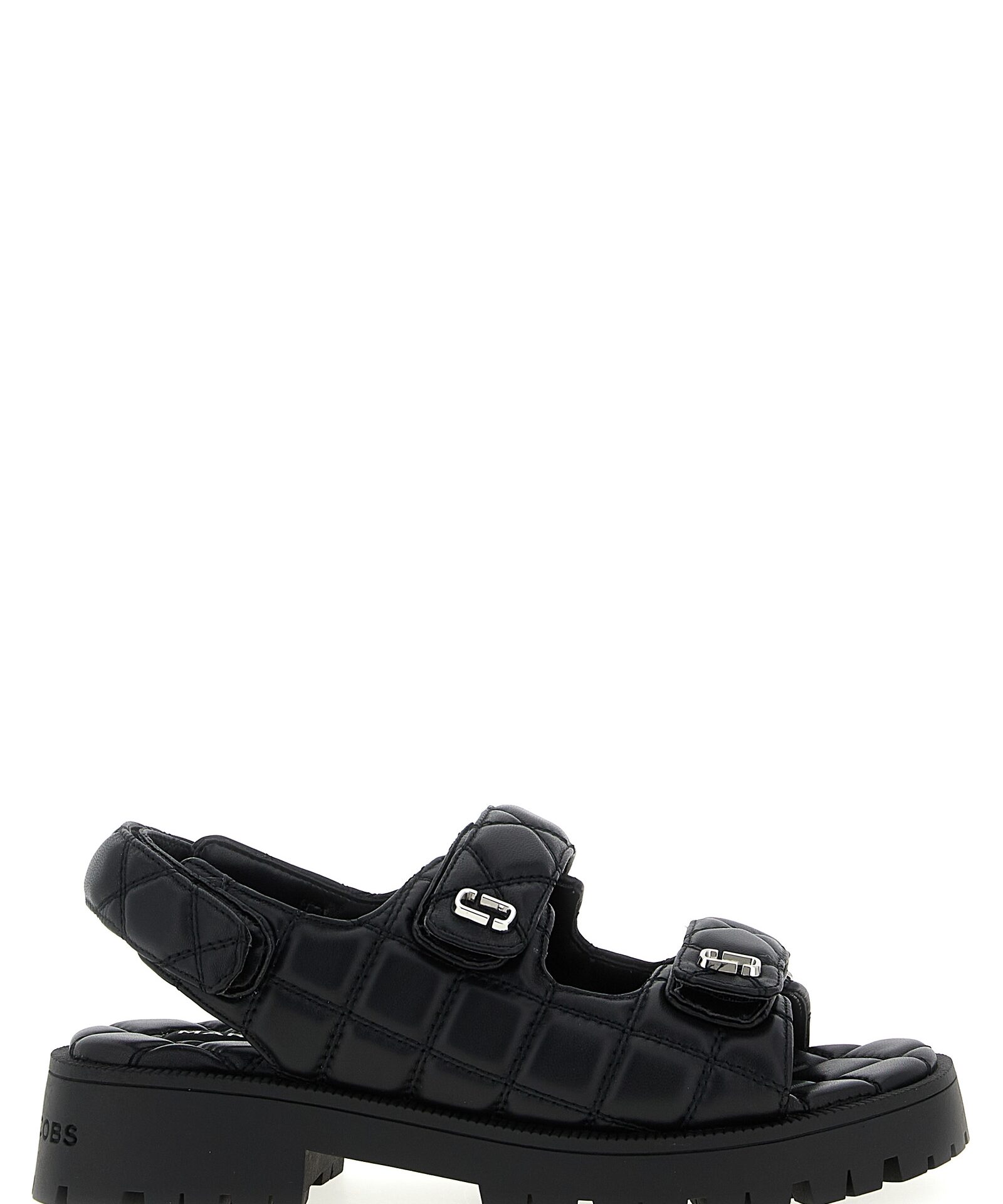 Marc Jacobs Black Lamb Leather Mid Heel Pumps