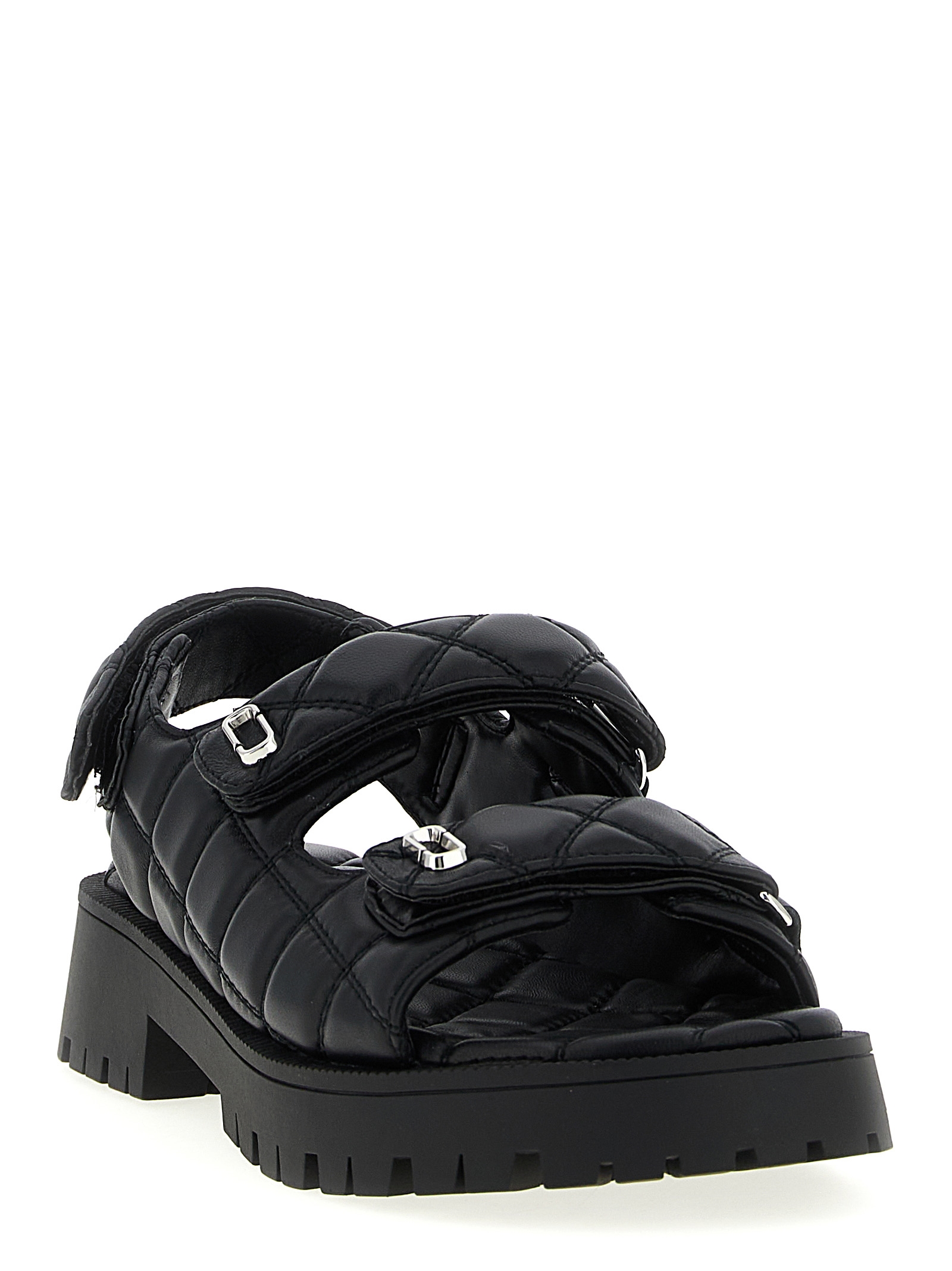 Marc Jacobs Black Lamb Leather Mid Heel Pumps Marc Jacobs Black Lamb Leather Mid Heel Pumps - Image 2