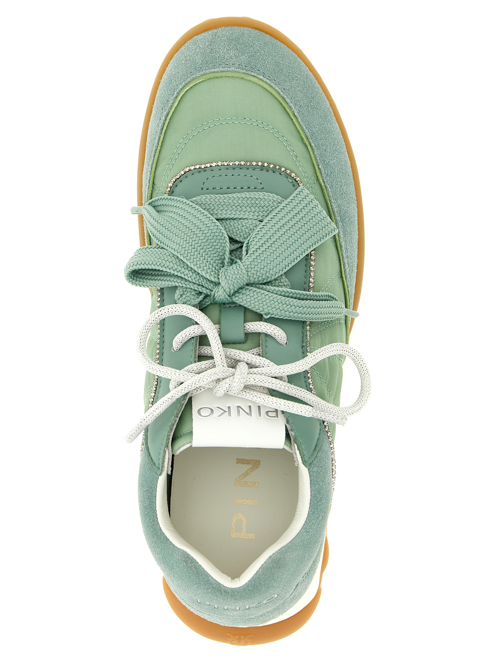 PINKO Bicolor Calfskin Sneakers PINKO Bicolor Calfskin Sneakers - Image 4