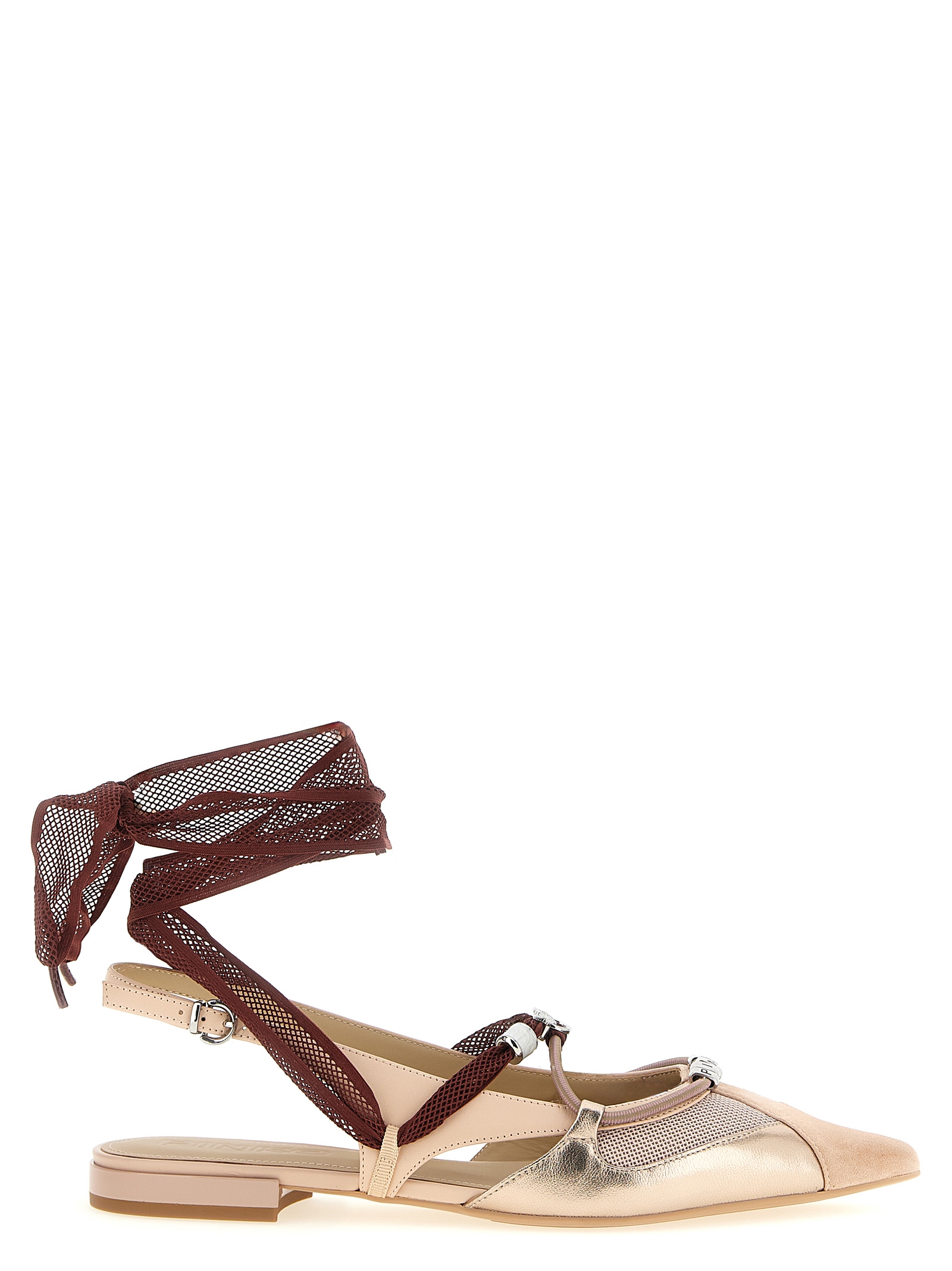PINKO Multicolor Leather Ballet Flats PINKO Multicolor Leather Ballet Flats