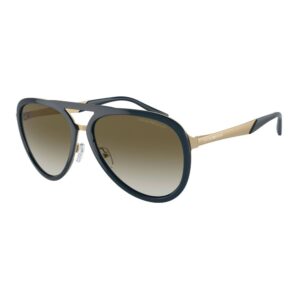 Emporio Armani Blue Metal Sunglasses