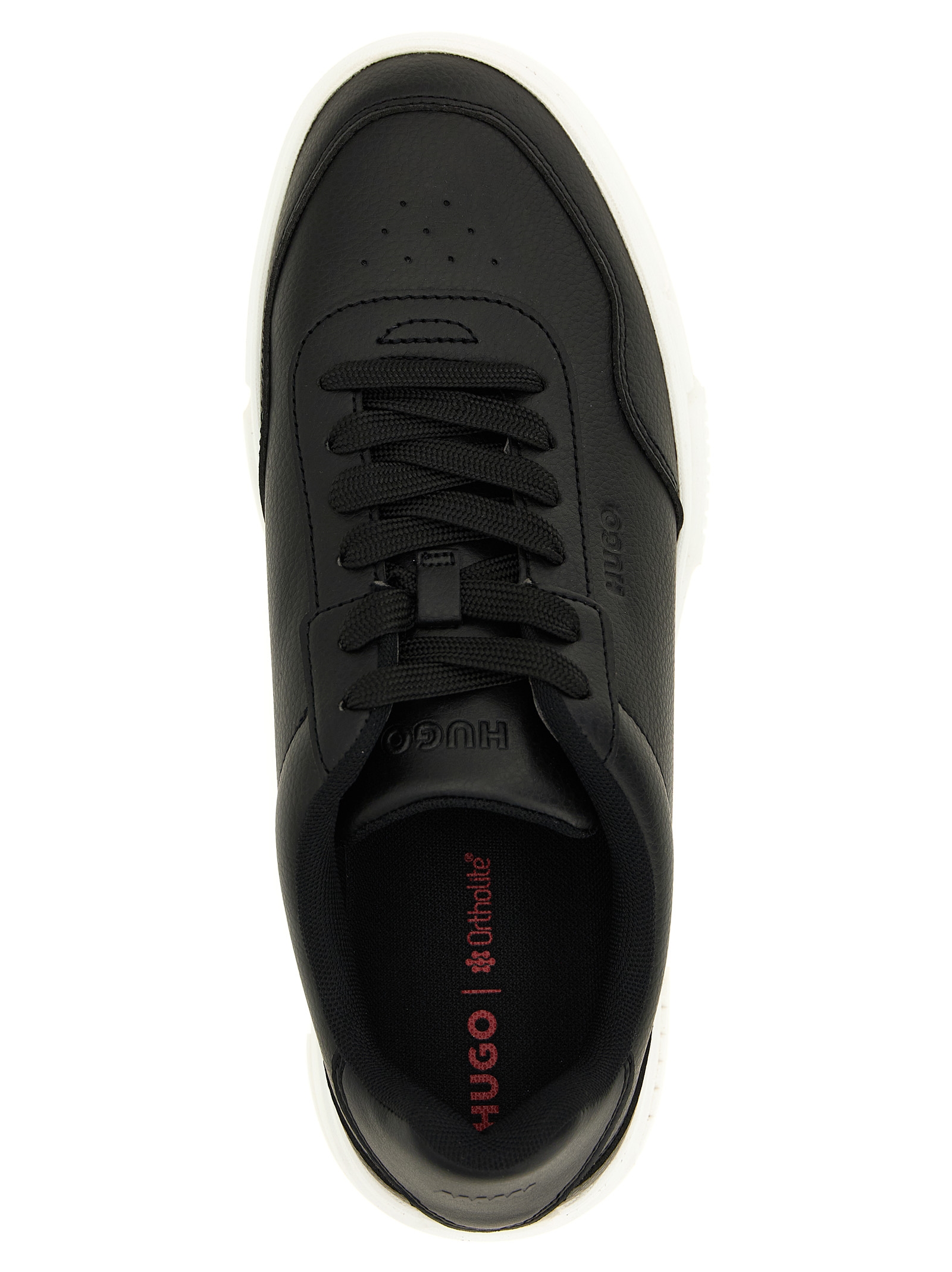Hugo Boss Black Polyester Low Top Sneakers Hugo Boss Black Polyester Low Top Sneakers - Image 4