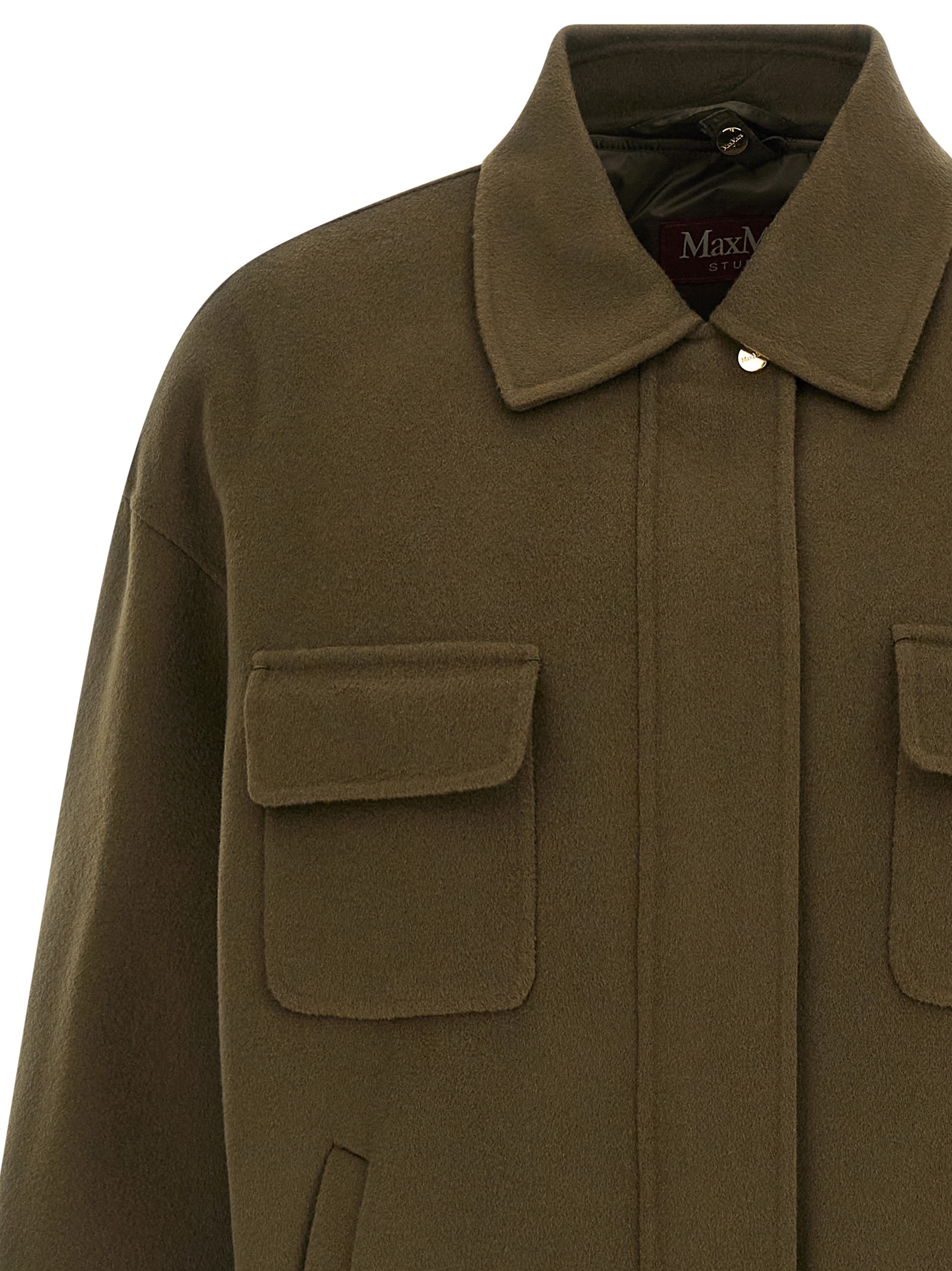 Max Mara Bicolor Virgin Wool Coat Max Mara Bicolor Virgin Wool Coat - Image 4