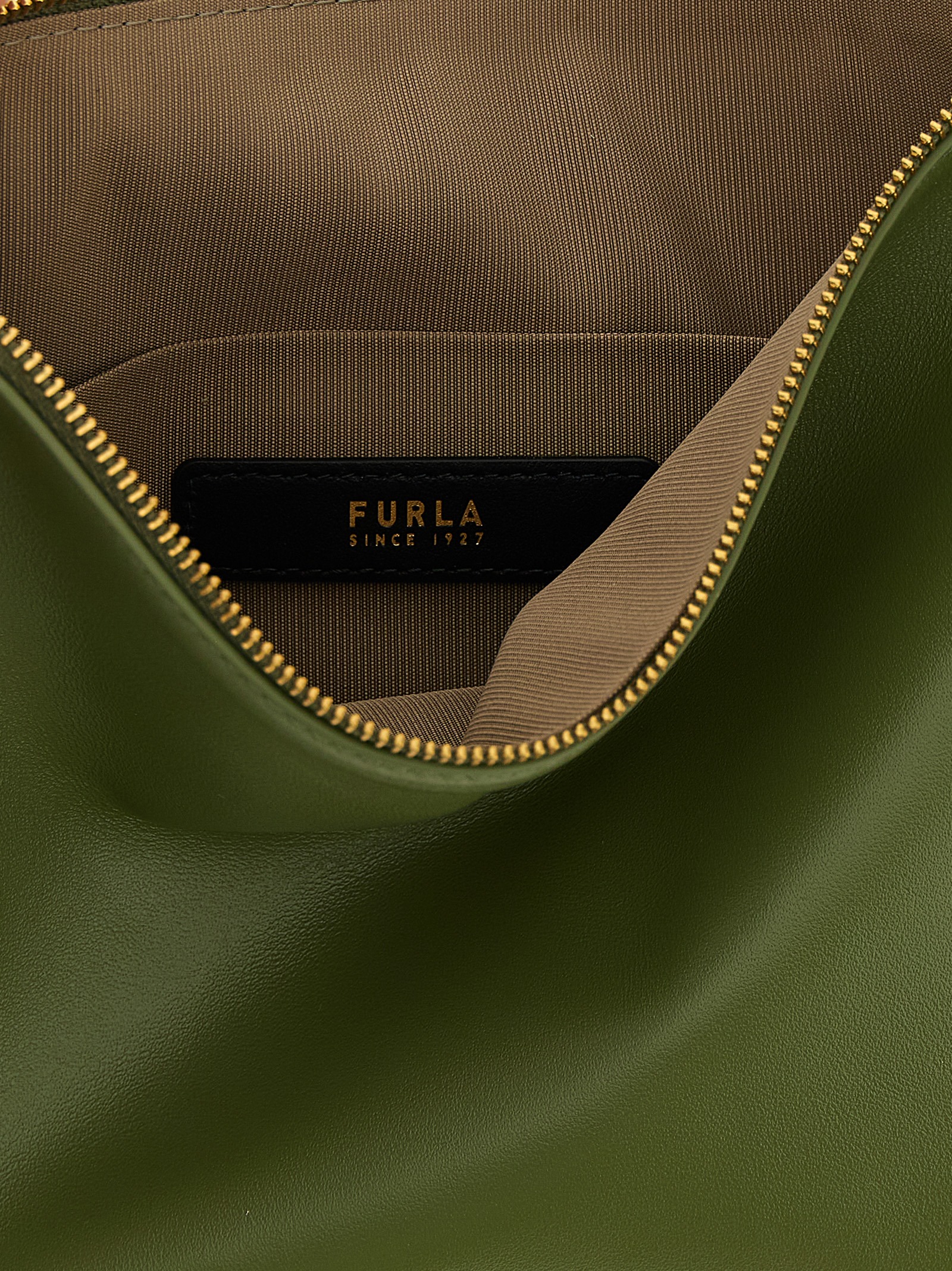Furla Bicolor Lamb Leather Shoulder Bag Furla Bicolor Lamb Leather Shoulder Bag - Image 4