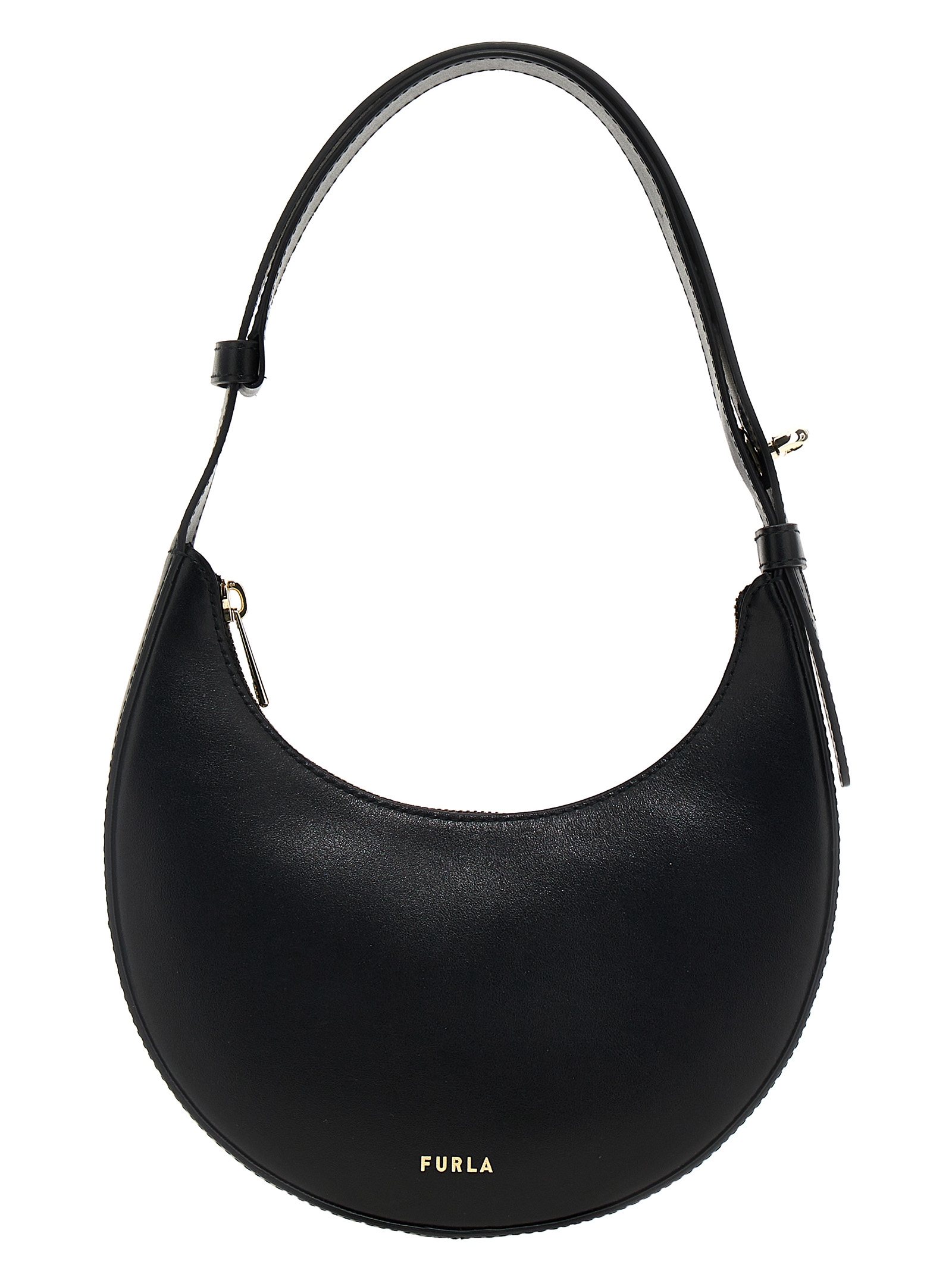 Furla Black Calfskin Shoulder Bag Furla Black Calfskin Shoulder Bag