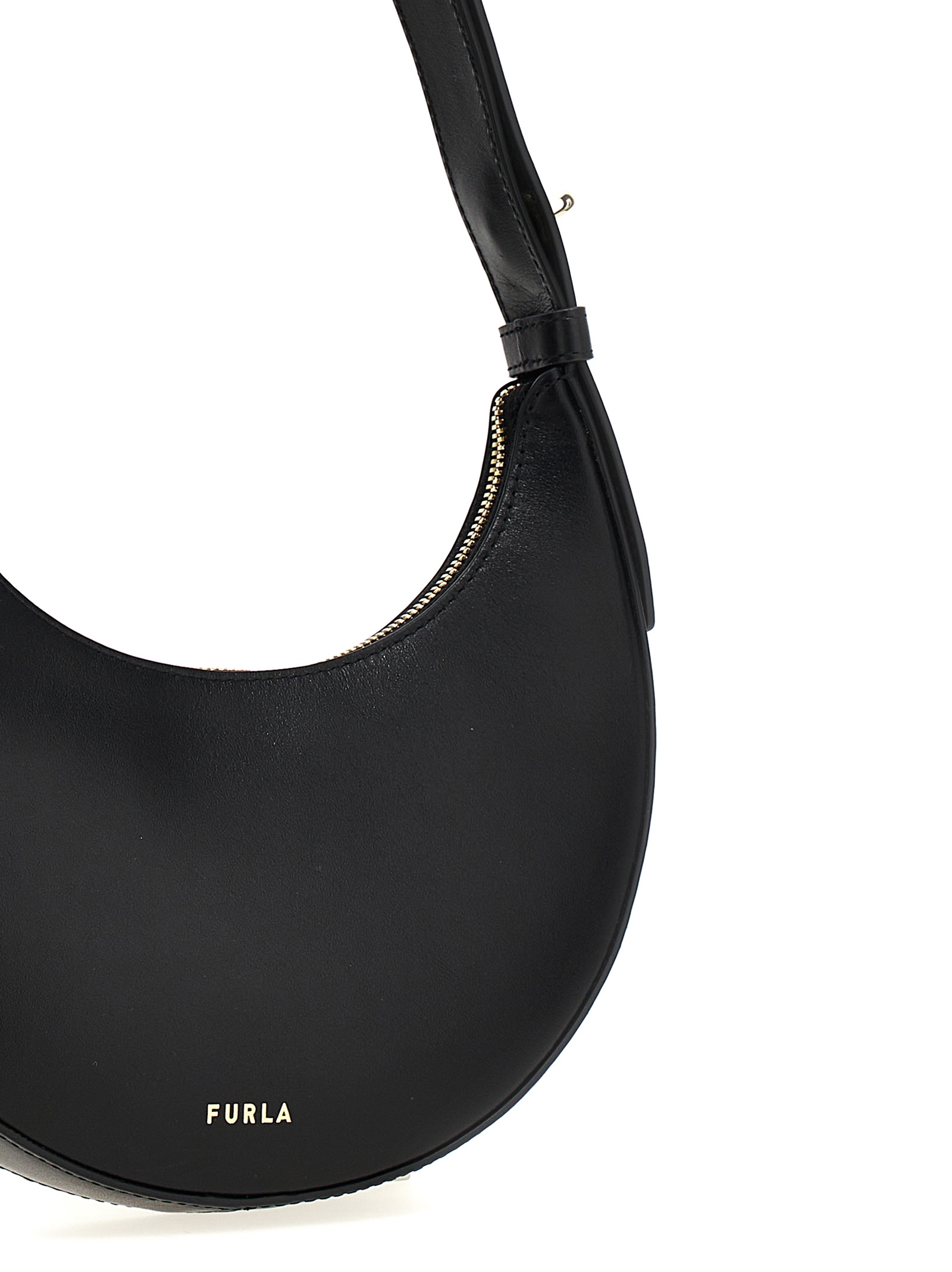 Furla Black Calfskin Shoulder Bag Furla Black Calfskin Shoulder Bag - Image 3