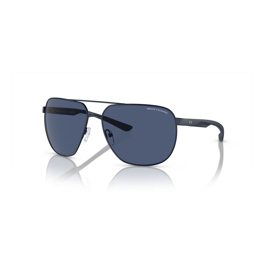 Armani Exchange Gray Metal Sunglasses