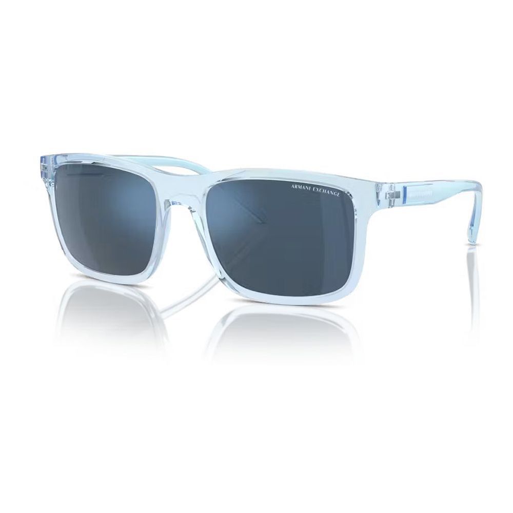 Armani Exchange Blue Injected Sunglasses