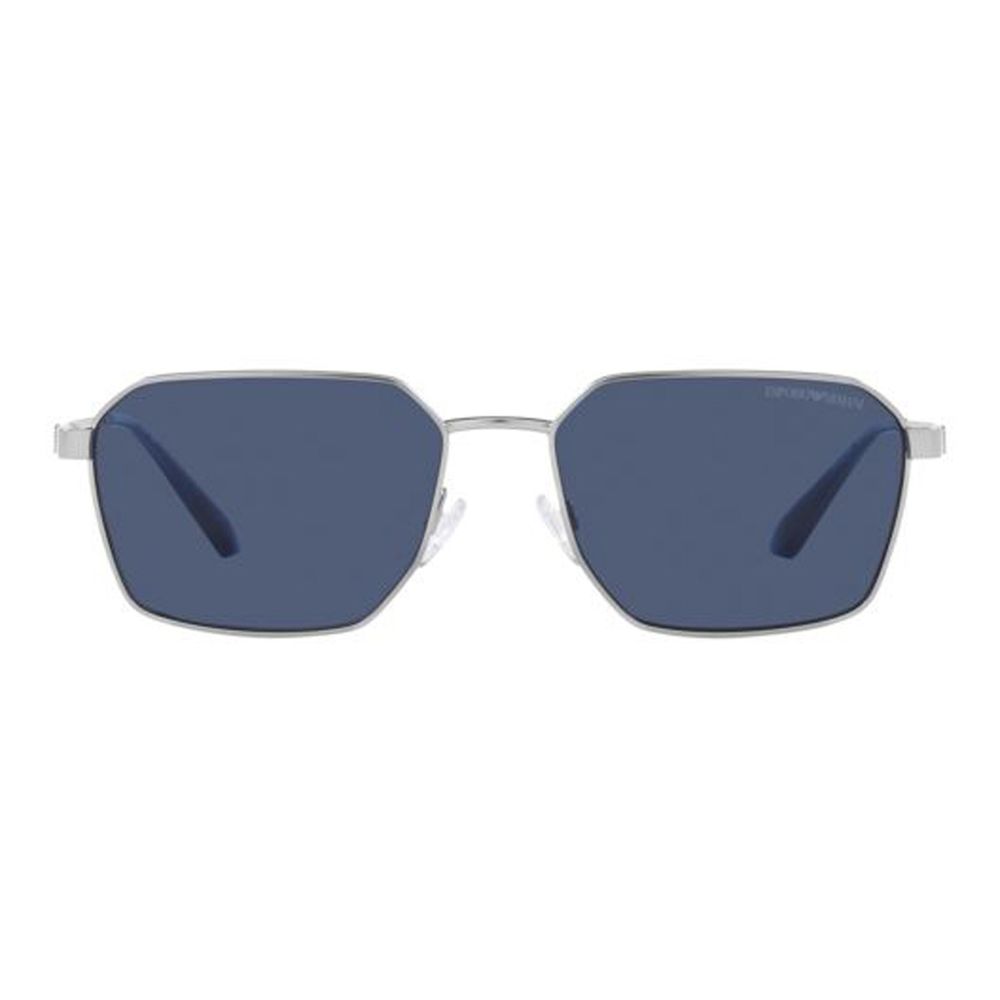 Emporio Armani Gray Metal Sunglasses Emporio Armani Gray Metal Sunglasses - Image 2