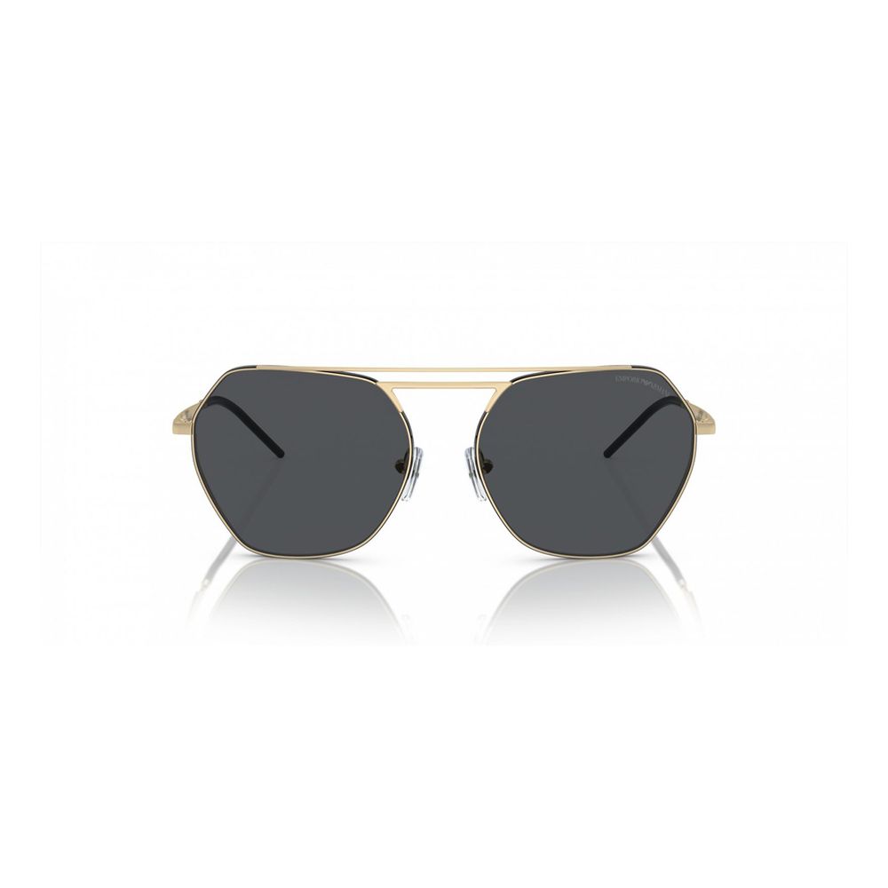 Emporio Armani Gold Metal Sunglasses Emporio Armani Gold Metal Sunglasses - Image 2