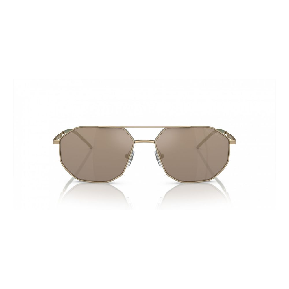 Emporio Armani Gold Metal Sunglasses Emporio Armani Gold Metal Sunglasses - Image 2
