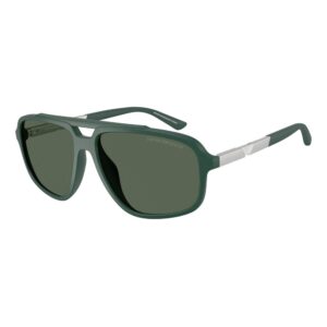 Emporio Armani rudi acetato akiniai nuo saulės