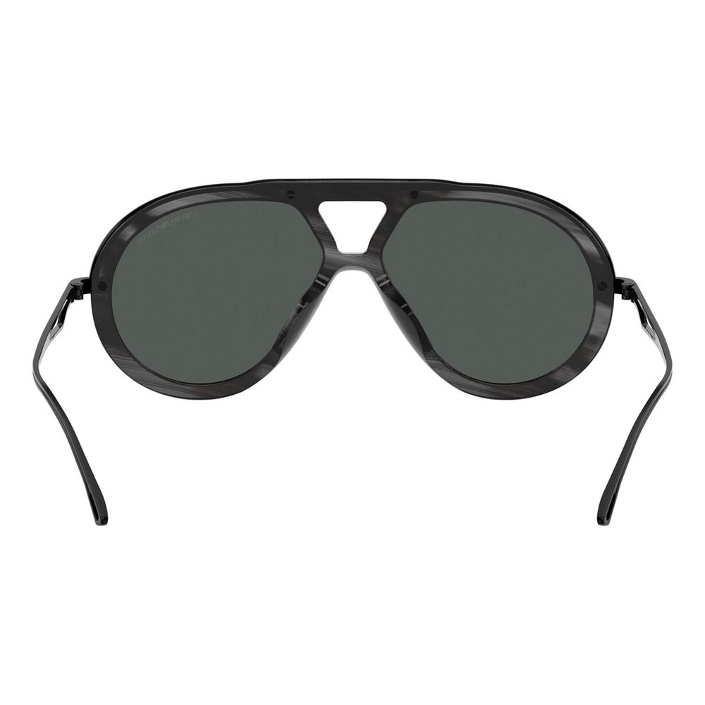 Emporio Armani Gray Acetate Sunglasses Emporio Armani Gray Acetate Sunglasses - Image 3
