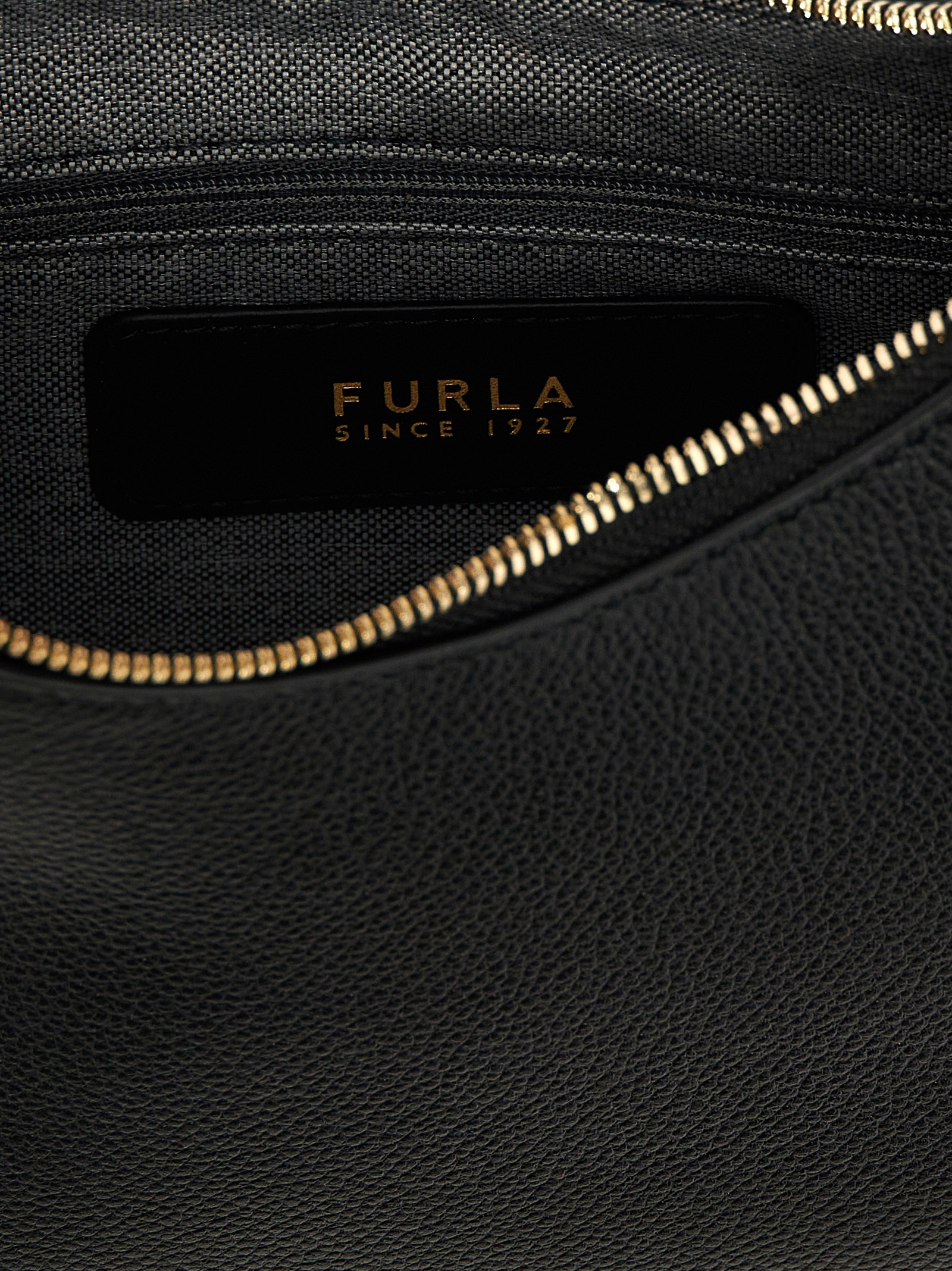 Furla Black Leather Shoulder Bag Furla Black Leather Shoulder Bag - Image 4