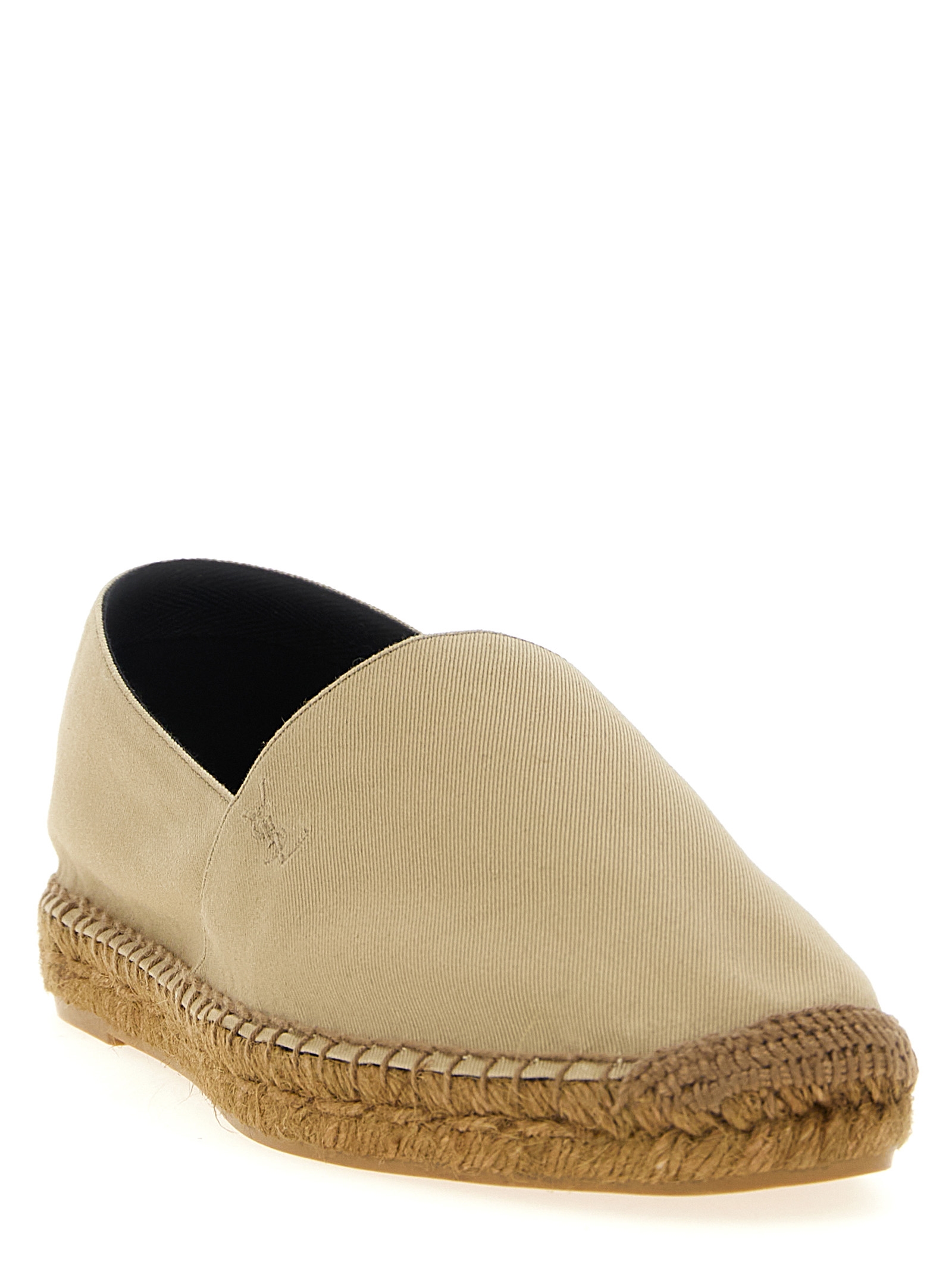 Saint Laurent bėžinės medvilninės espadrilės Saint Laurent bėžinės medvilninės espadrilės - Image 2