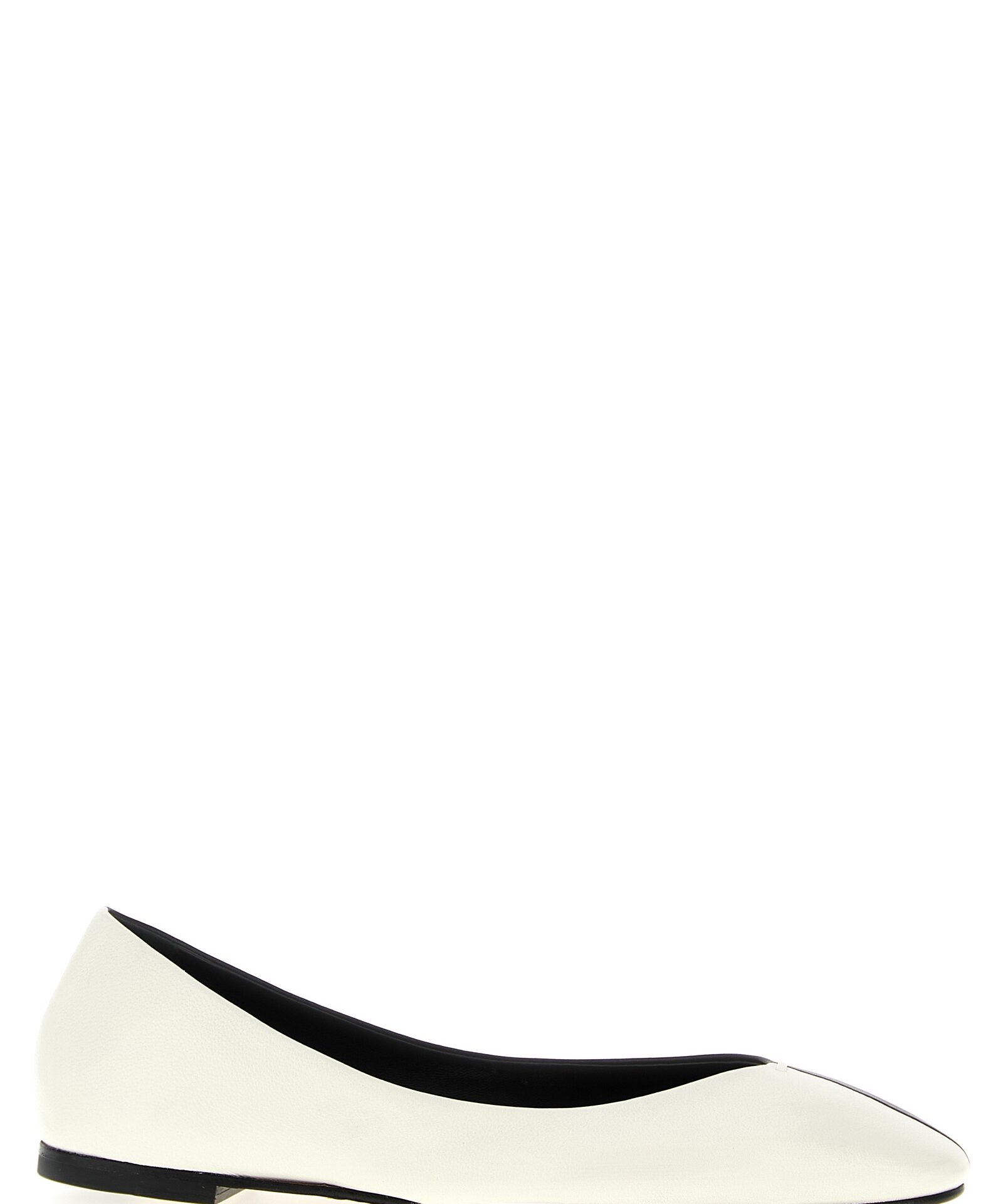 Jacquemus Bicolor Lamb Leather Ballet Flats