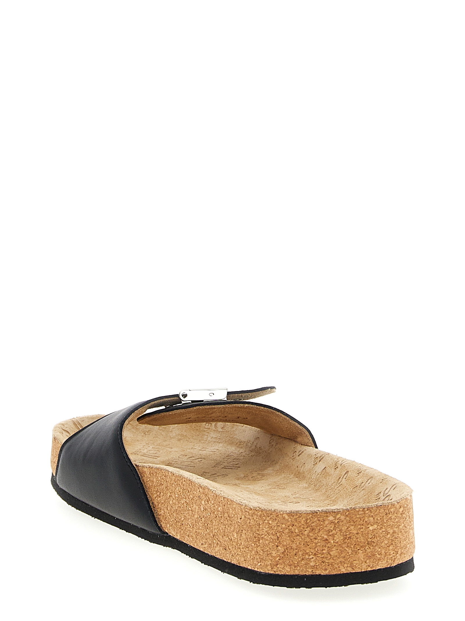 Balenciaga Black Calfskin Slides Balenciaga Black Calfskin Slides - Image 3
