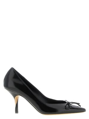 Jacquemus Black Cowhide High Heel Pumps