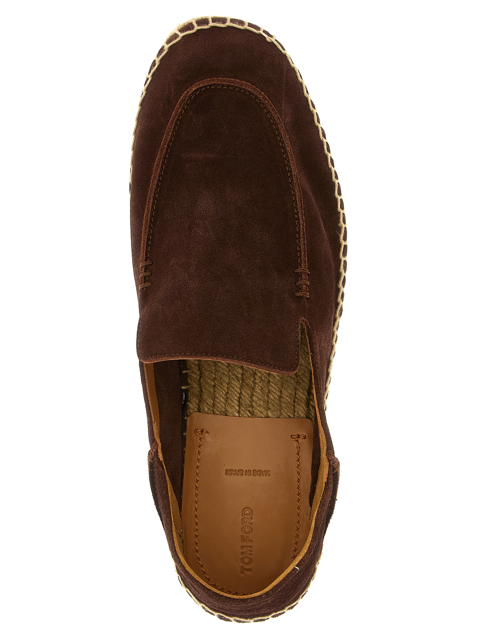 Tom Ford Brown Calfskin Espadrilles Tom Ford Brown Calfskin Espadrilles - Image 4