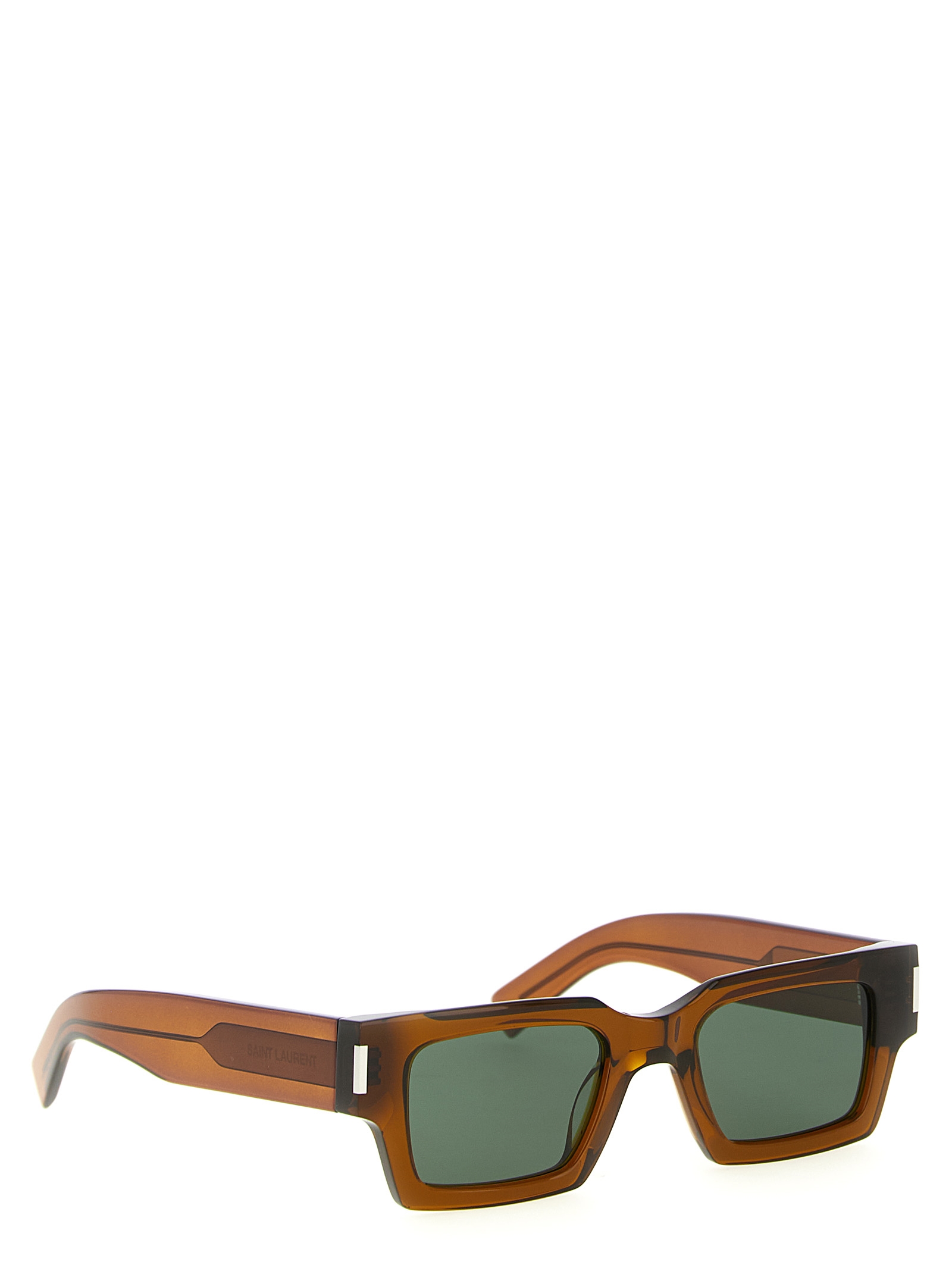 Saint Laurent Brown Acetate Sunglasses Saint Laurent Brown Acetate Sunglasses - Image 2