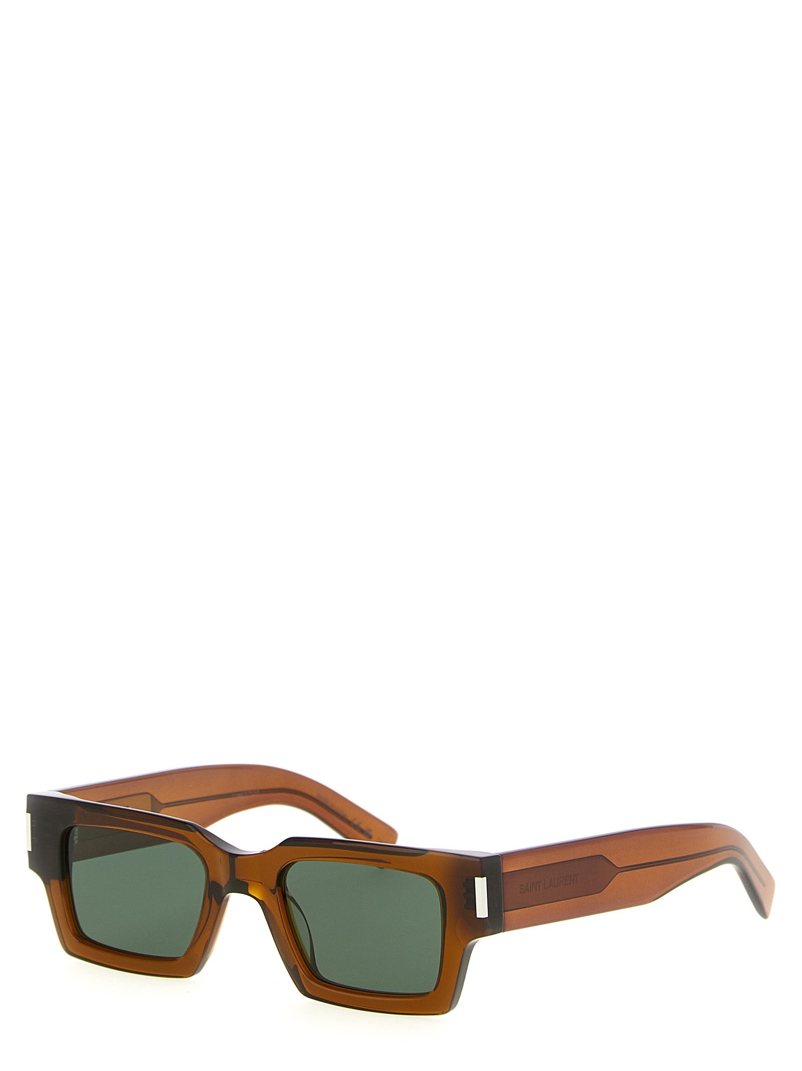 Saint Laurent Brown Acetate Sunglasses Saint Laurent Brown Acetate Sunglasses - Image 3