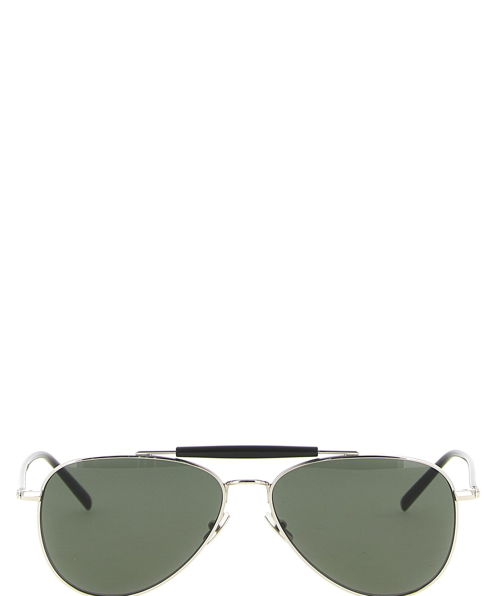 Saint Laurent Silver Acetate Sunglasses