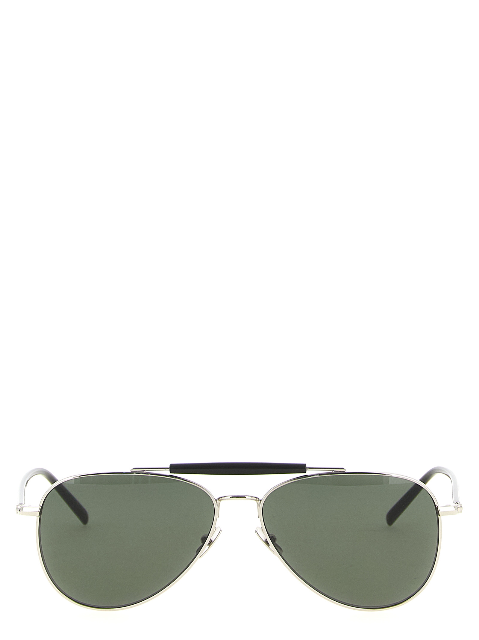Saint Laurent Silver Acetate Sunglasses Saint Laurent Silver Acetate Sunglasses