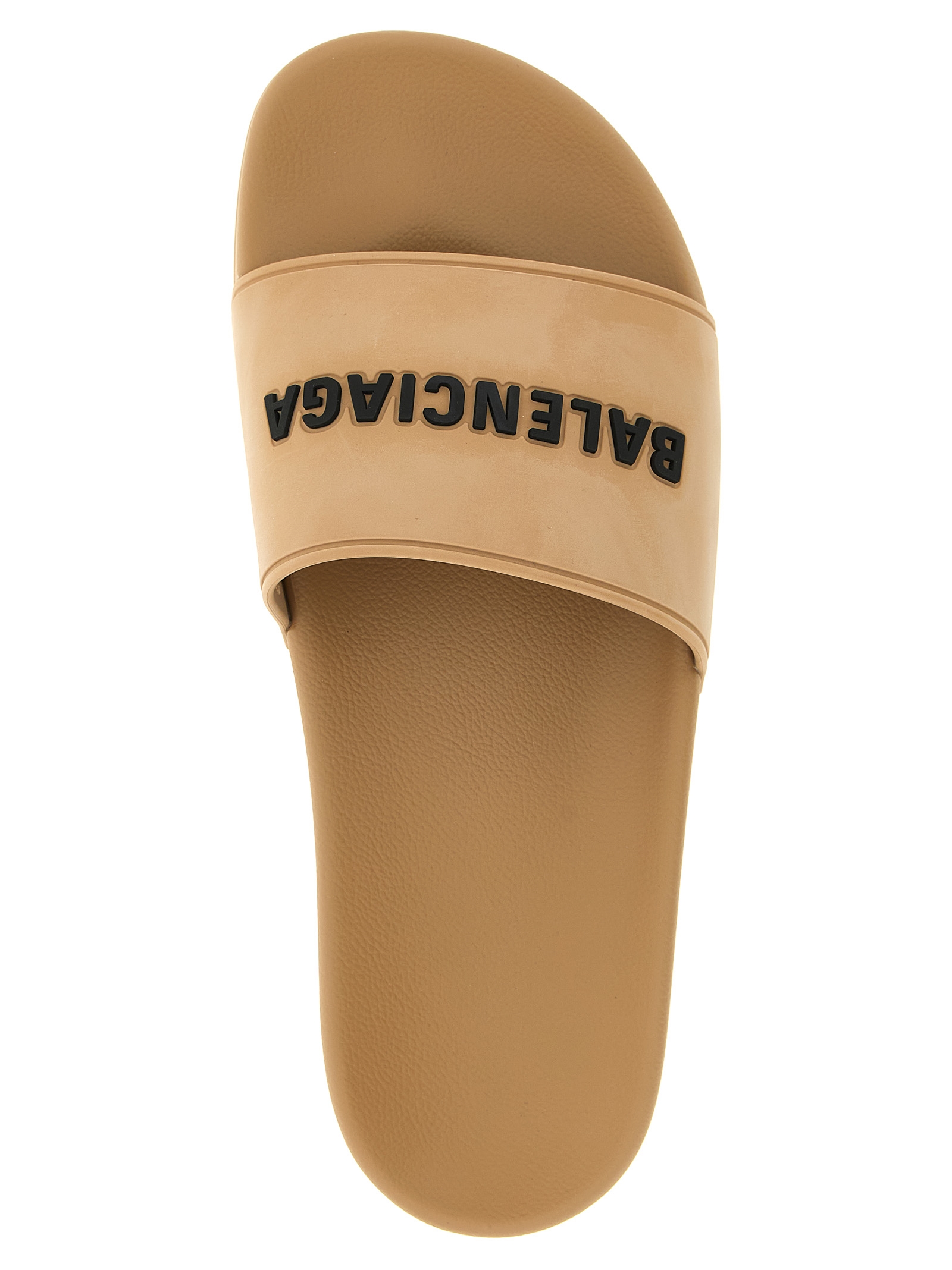 Balenciaga Beige Plastic Slides Balenciaga Beige Plastic Slides - Image 4