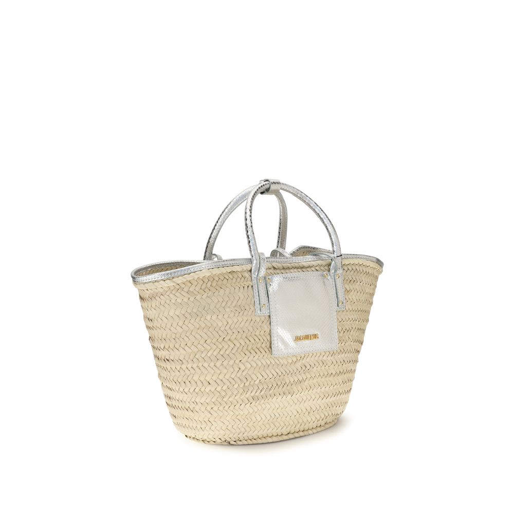 Jacquemus Beige Raffia Handbag Jacquemus Beige Raffia Handbag - Image 2