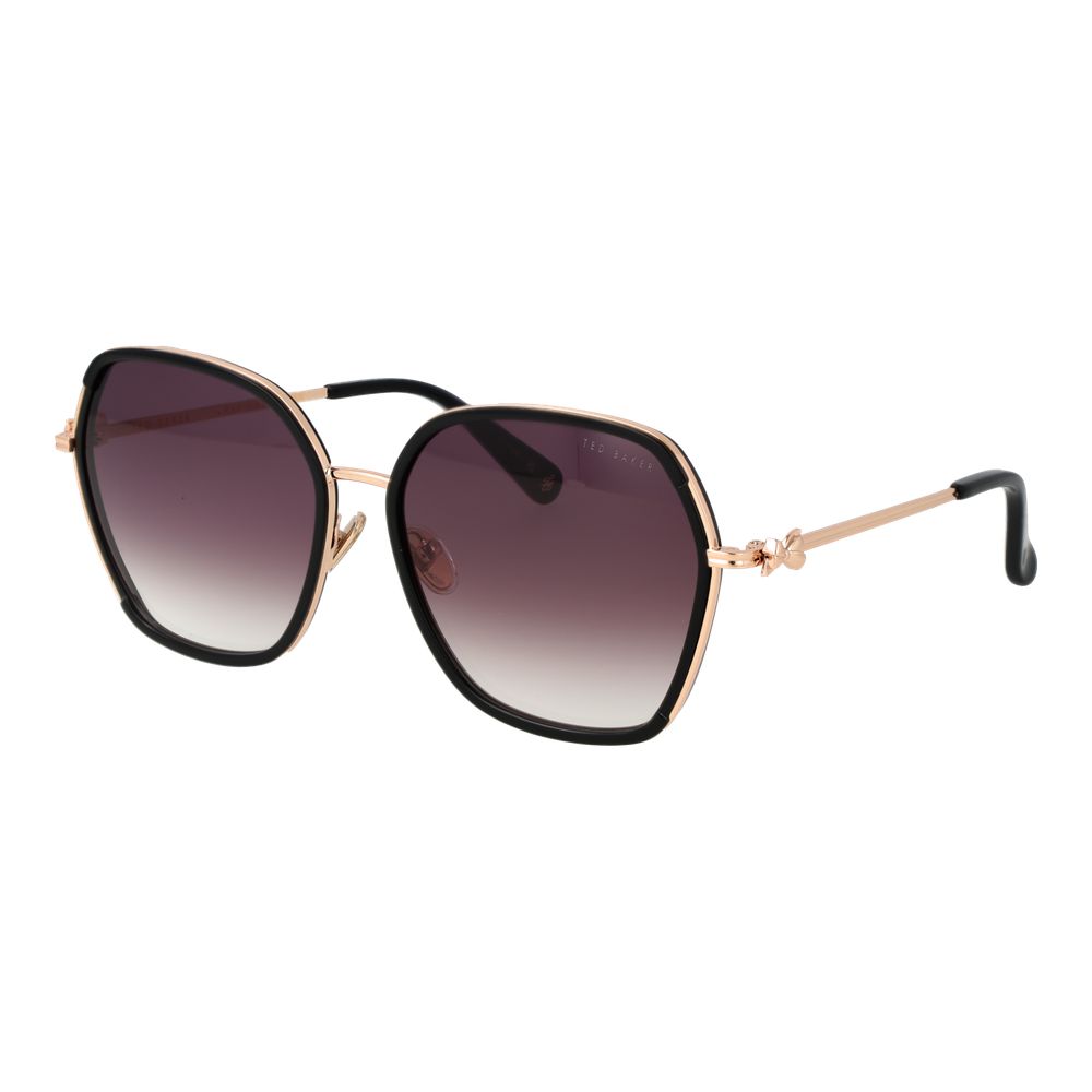 Ted Baker Juodi Acetato Akiniai nuo Saulės