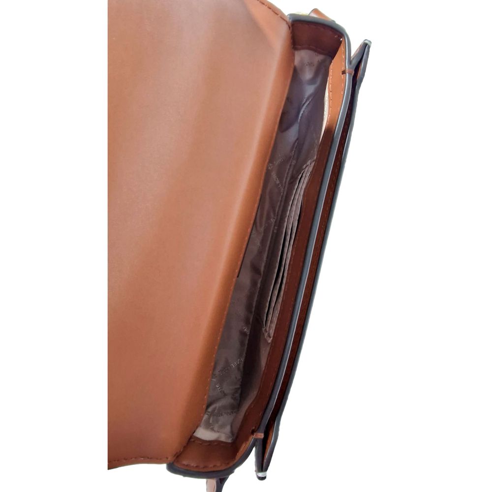 Michael Kors Beige Leather Crossbody Bag Michael Kors Beige Leather Crossbody Bag - Image 3